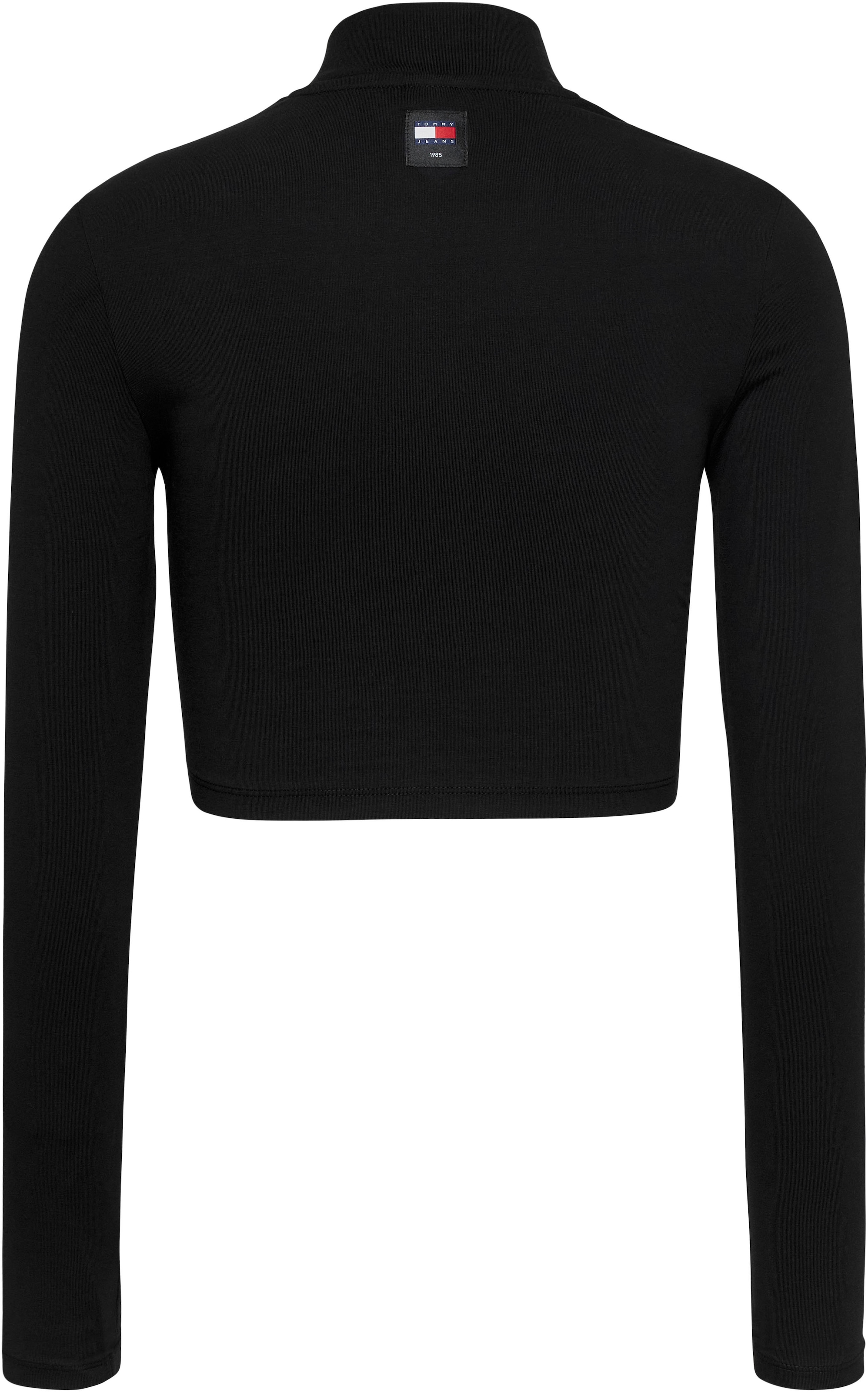 Tommy Jeans Stehkragenshirt »TJW SLIM SP CRP ESS LOGO 1+ MOCK«, mit Logoschriftzug