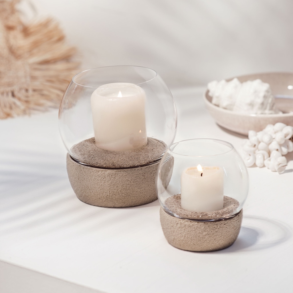 like. by Villeroy & Boch Kerzenhalter »Teelichthalter Perlemor Home ø 11 x 11,3 cm beige«