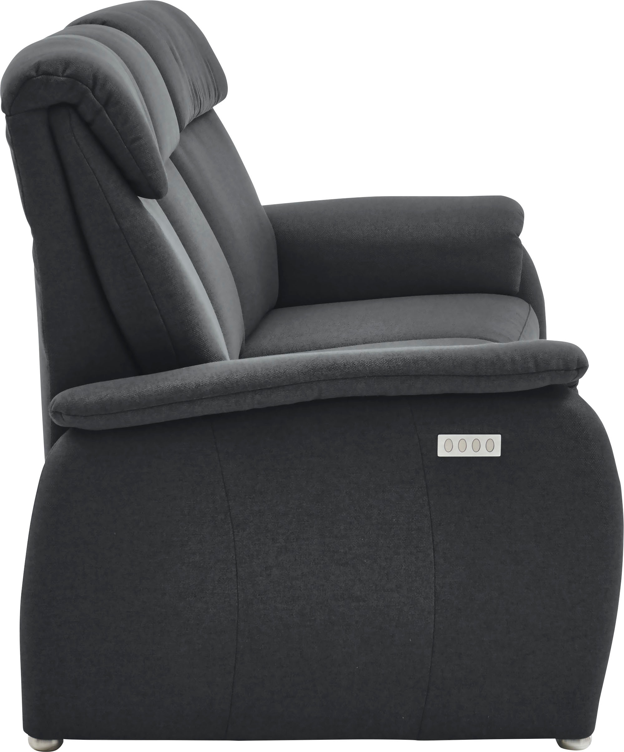 Home affaire 3-Sitzer »Turin mit Steckdose und USB-Port auch in Easy care-Bezug«, 2 x vollmotorische Relaxfunktion, herunterklappbarer Tisch