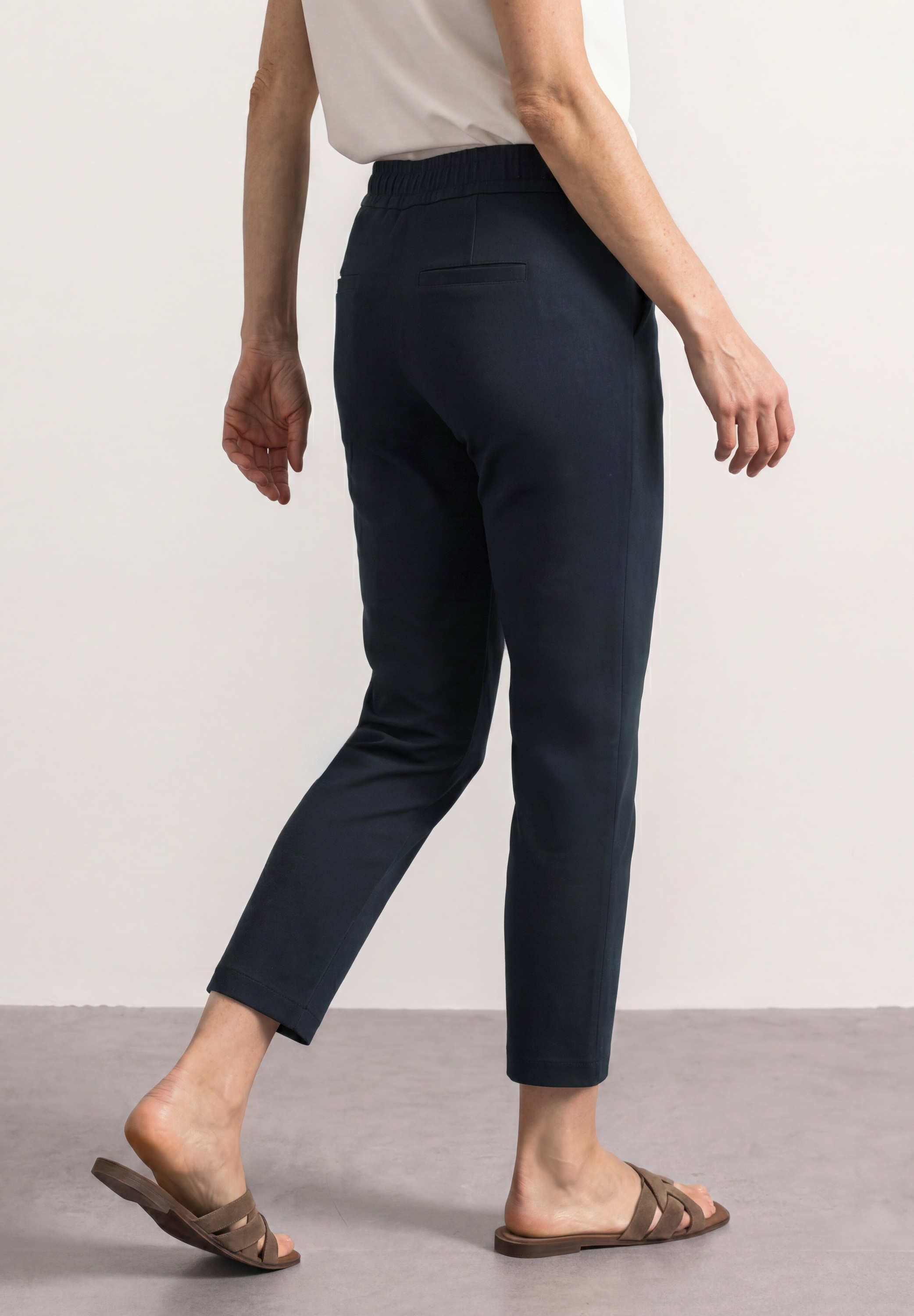 STREET ONE Stoffhose »Style Bonny Scuba«  mit Stretch