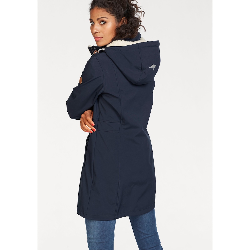 KangaROOS Softshelljacke, mit Kapuze