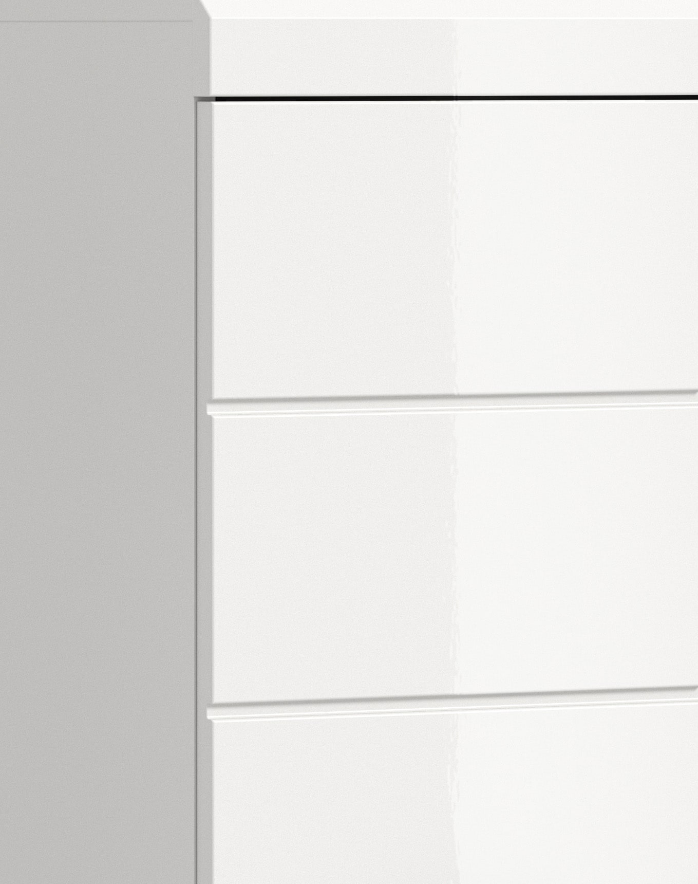 welltime Hängeschrank »SIENA, Breite 37cm, 1 Tür, 1 offenes Fächer, 1 Einlegeboden, MDF-Front« 1 Stk. tlg. in verschiedenen Farben erhältlich, Badmöbel, Badschrank, Schrank, Bad