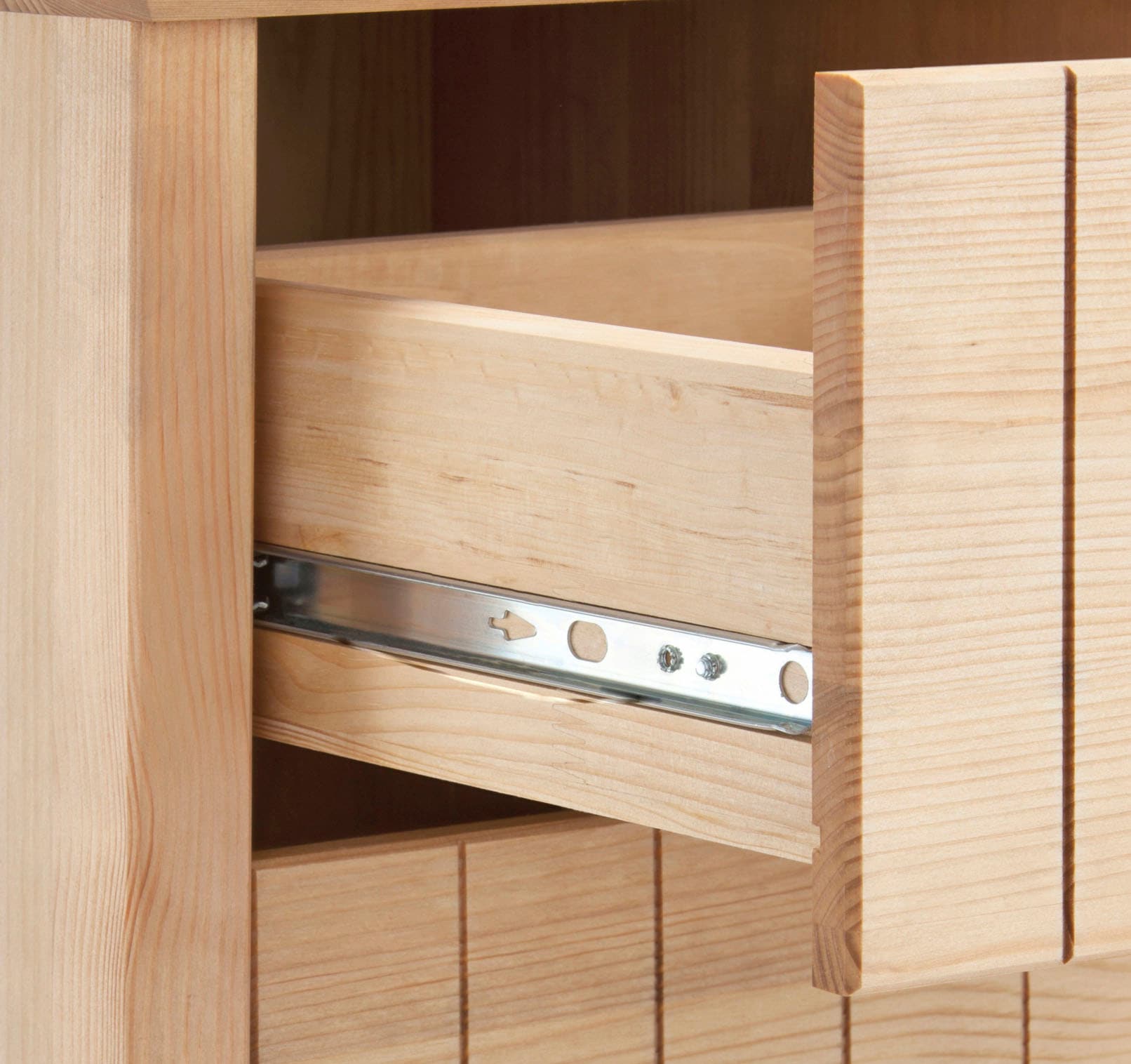 Home affaire Badkommode »Vili«, Badezimmerschrank, Unterschrank, 4 Schubladen, aus Massivholz