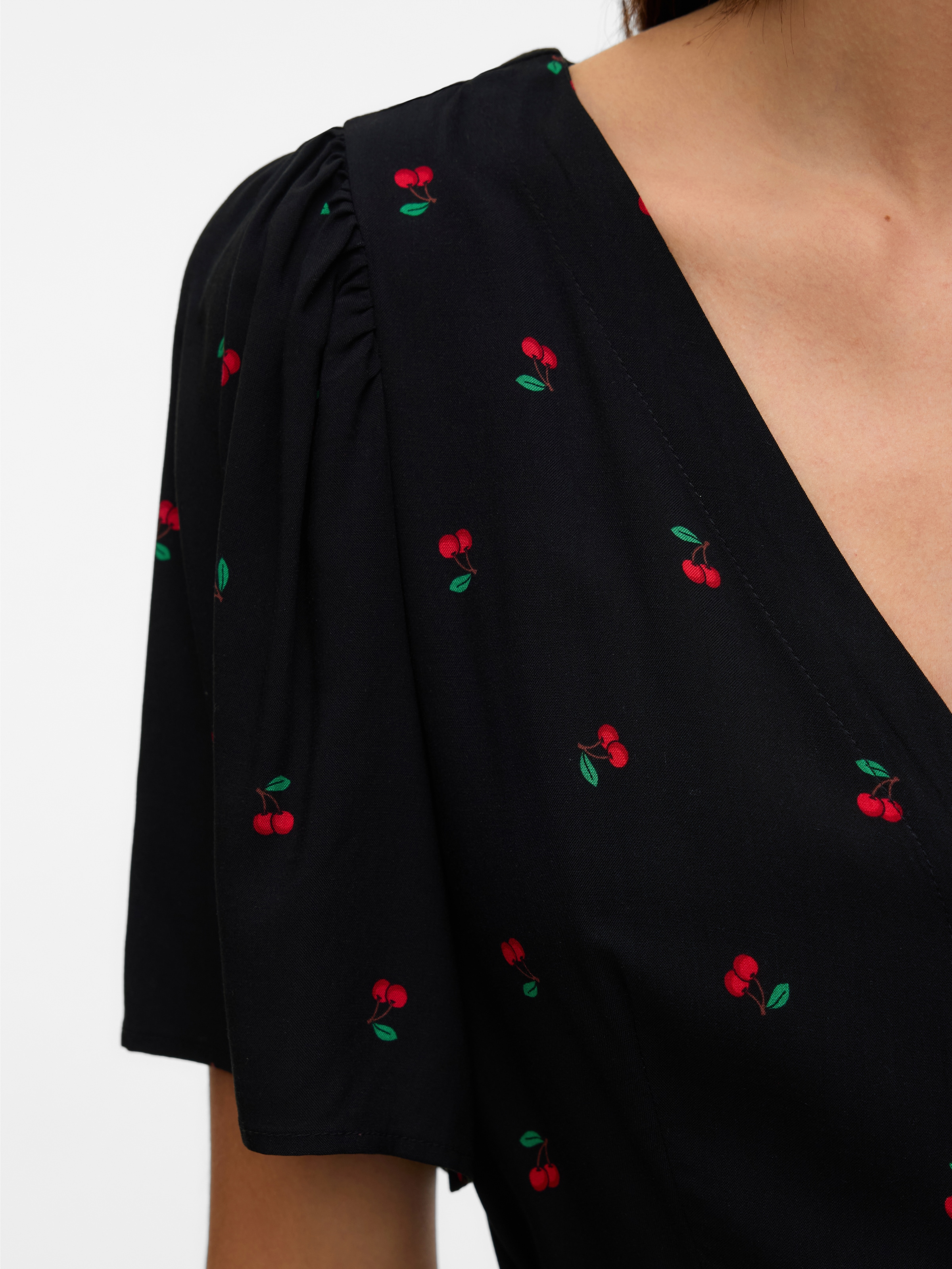 Vero Moda Minikleid »VMALBA SS SHORT DRESS WVN NOOS«, Sommerkleid