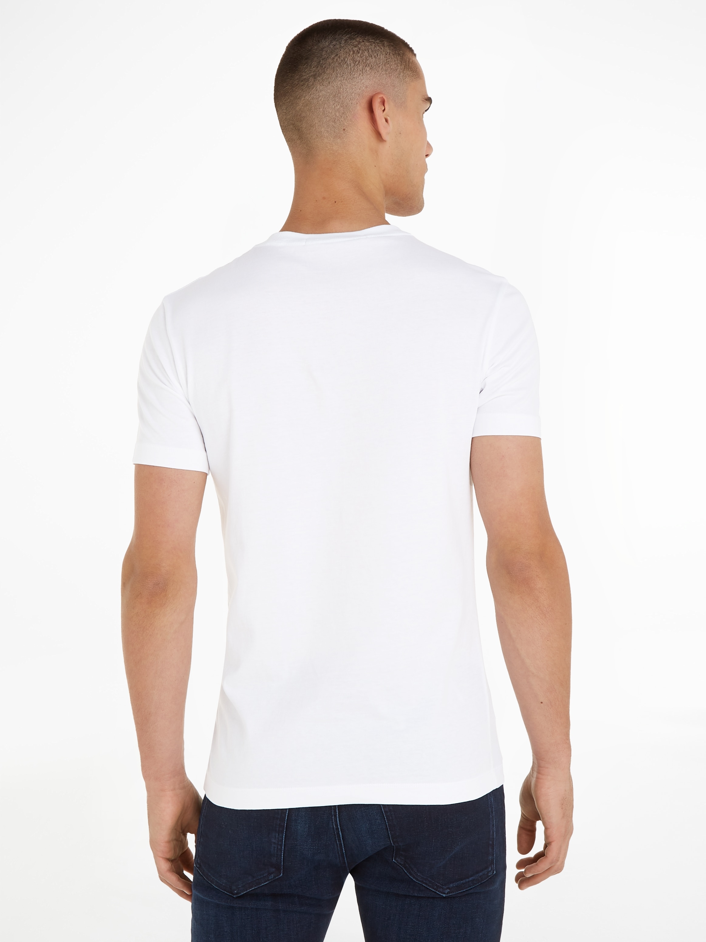Calvin Klein Jeans T-Shirt »CORE MONOGRAM POCKET SLIM TEE«