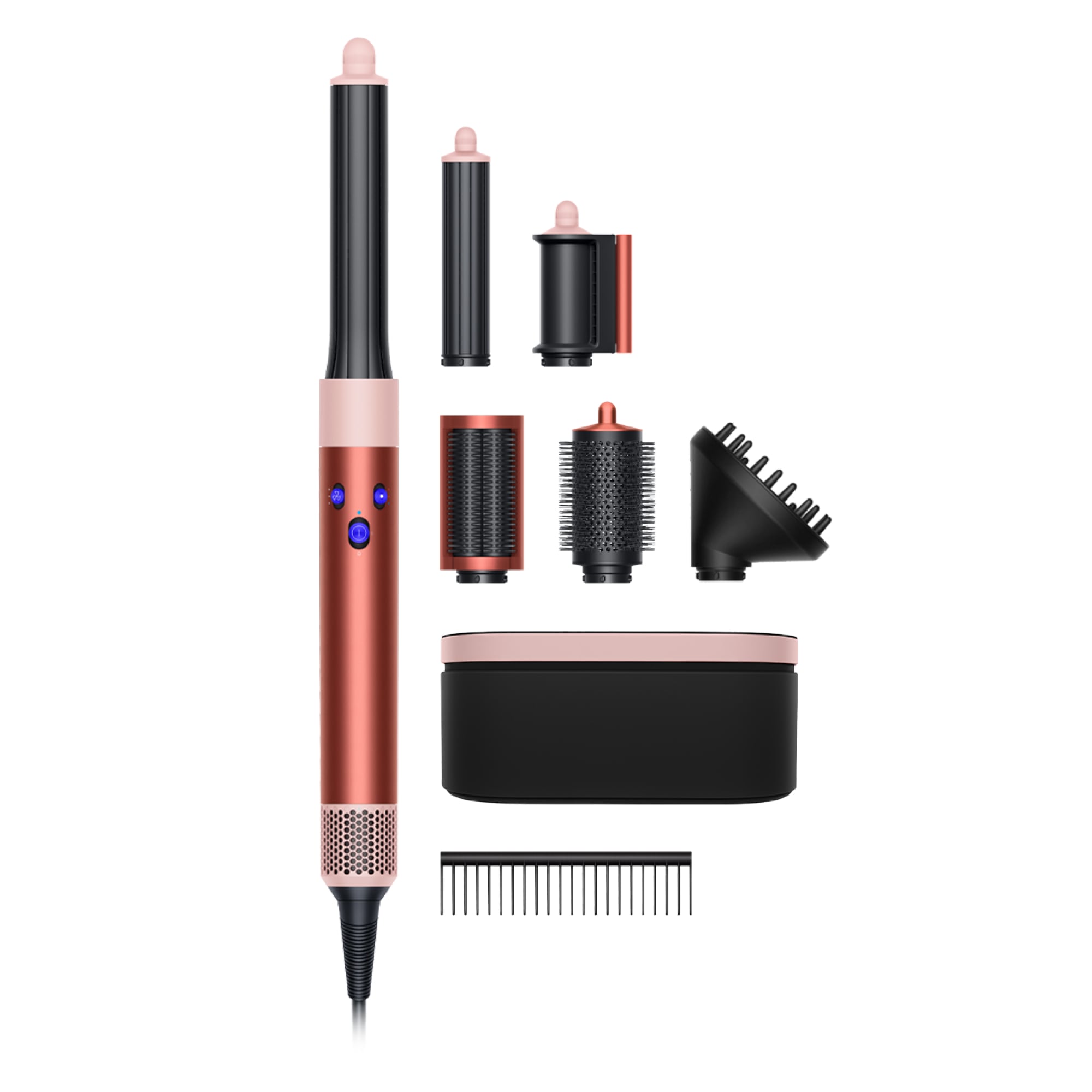 DYSON Multihaarstyler »Airwrap™ Complete Long Volumise (Strawberry Bronze/Rosé)«, 6 Aufsätze