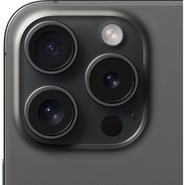 cm/6,1 15 Kamera GB 1TB«, Pro UNIVERSAL | online 1000 Titanium, Zoll, kaufen »iPhone Black Apple 15,5 Smartphone MP Speicherplatz, 48