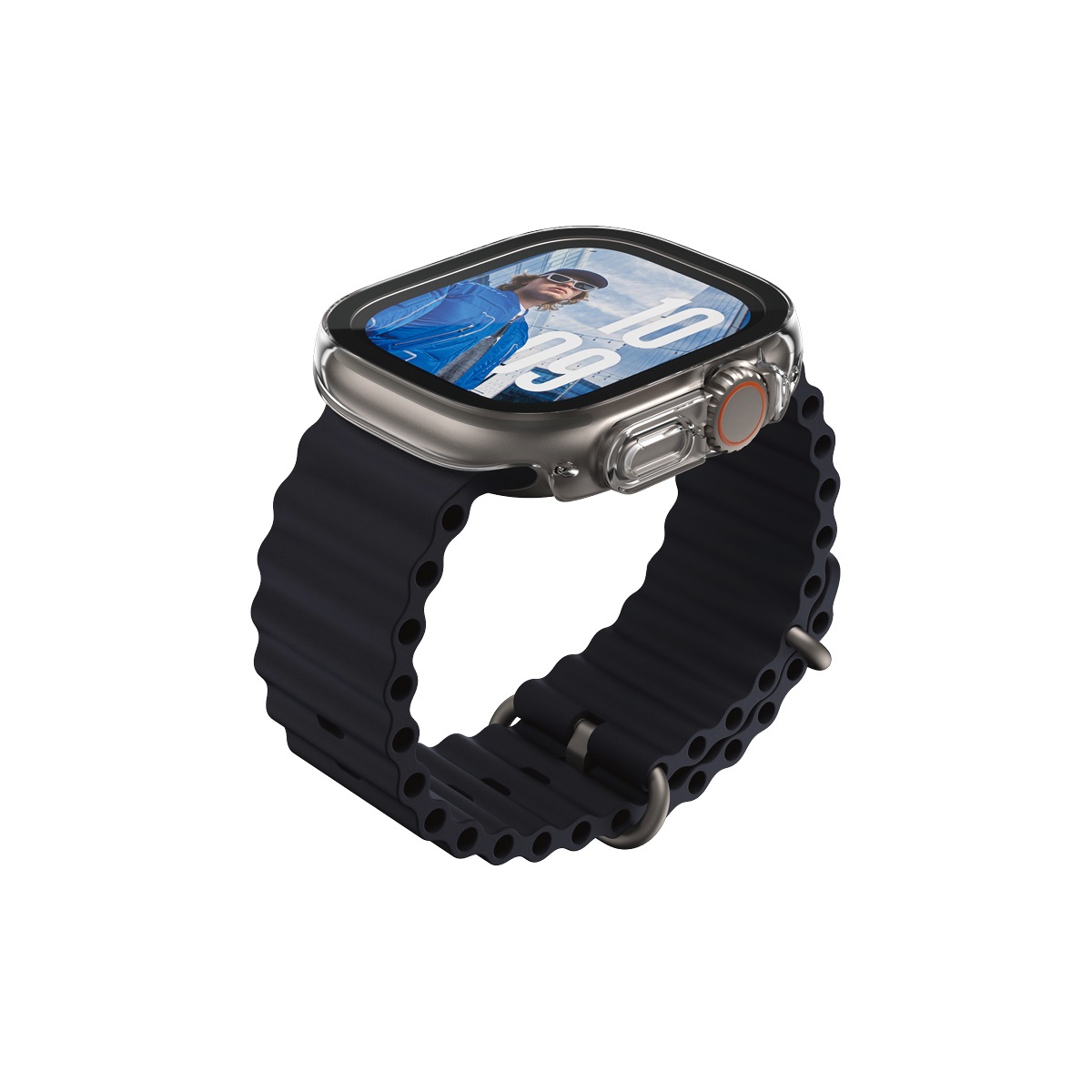 CARE by PanzerGlass Displayschutzglas »Full Body Protection«, für Apple Watch Ultra-Apple Watch Ultra 2, Displayschutzfolie, Schutzfolie, Bildschirmschutz, kratz- & stoßfest