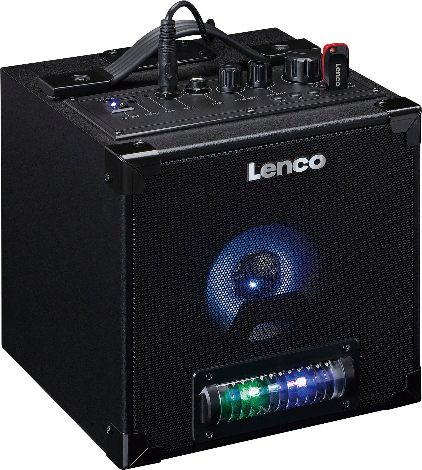 Garantie Lenco Jahre | »BTC-070BK« XXL Bluetooth-Lautsprecher ➥ UNIVERSAL 3