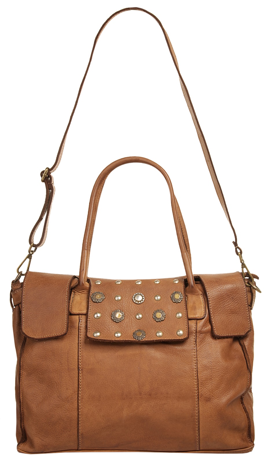 Samantha Look Shopper, echt Leder, Made in Italy