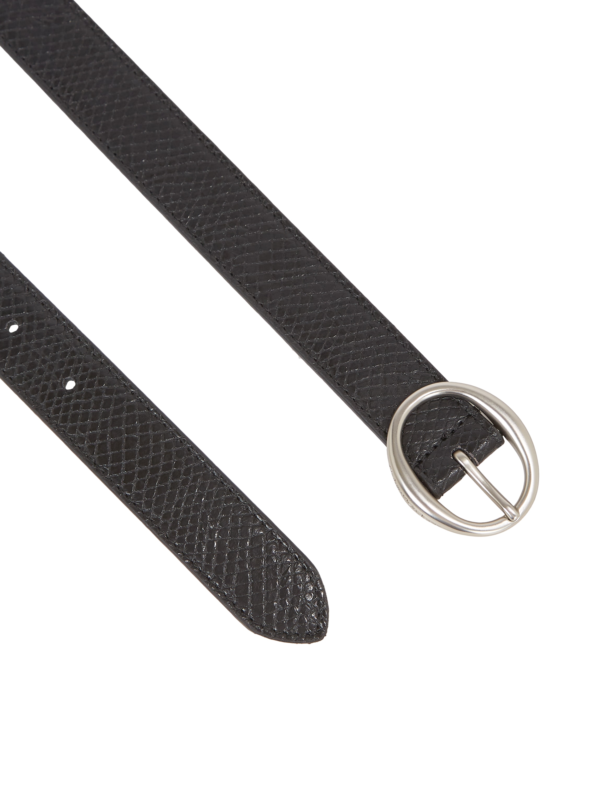 Calvin Klein Jeans Synthetikgürtel »CLASSIC ROUND LTHR BELT 25MM SN«