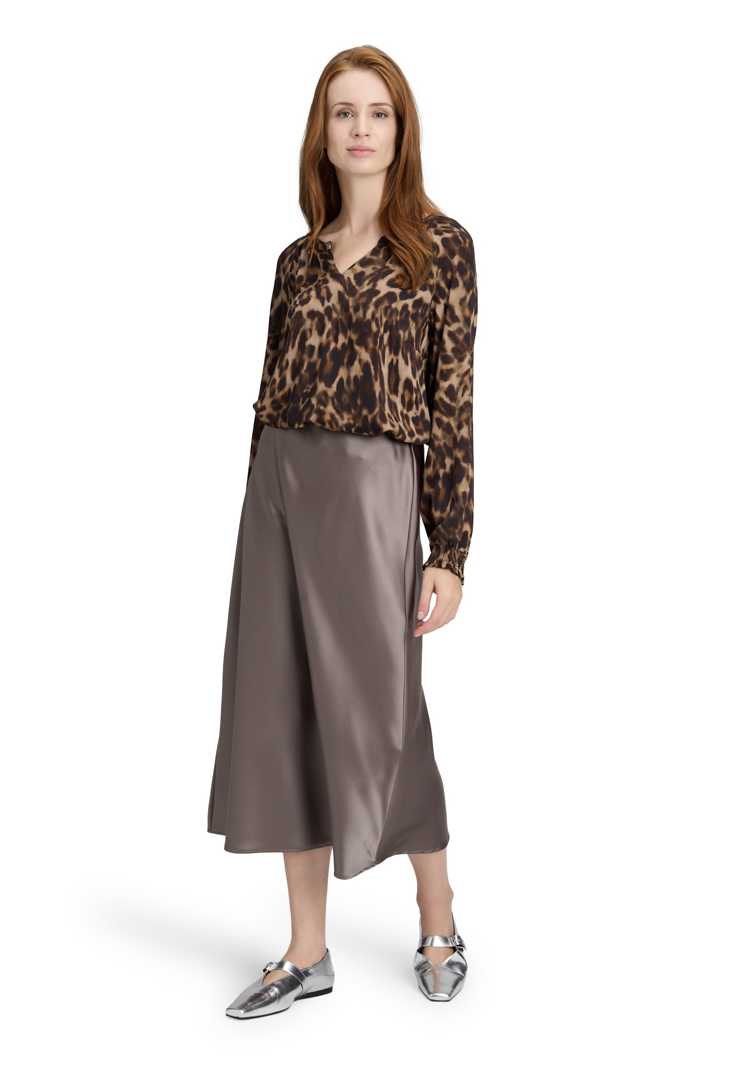 Cartoon Klassische Bluse »Casual-Bluse mit Muster«