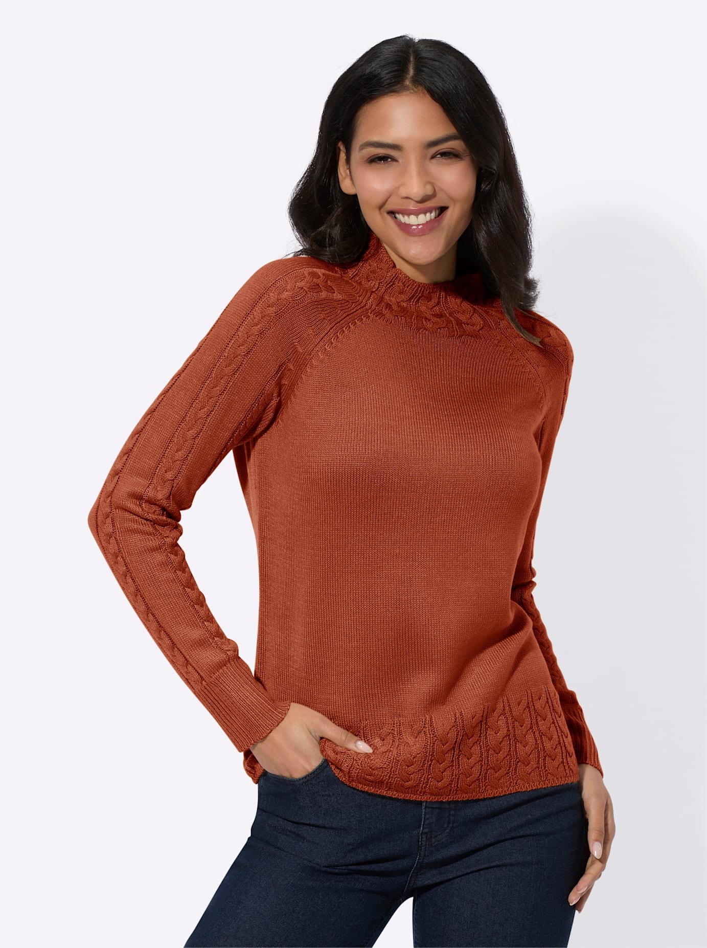 Classic Basics Stehkragenpullover »Stehkragen-Pullover«