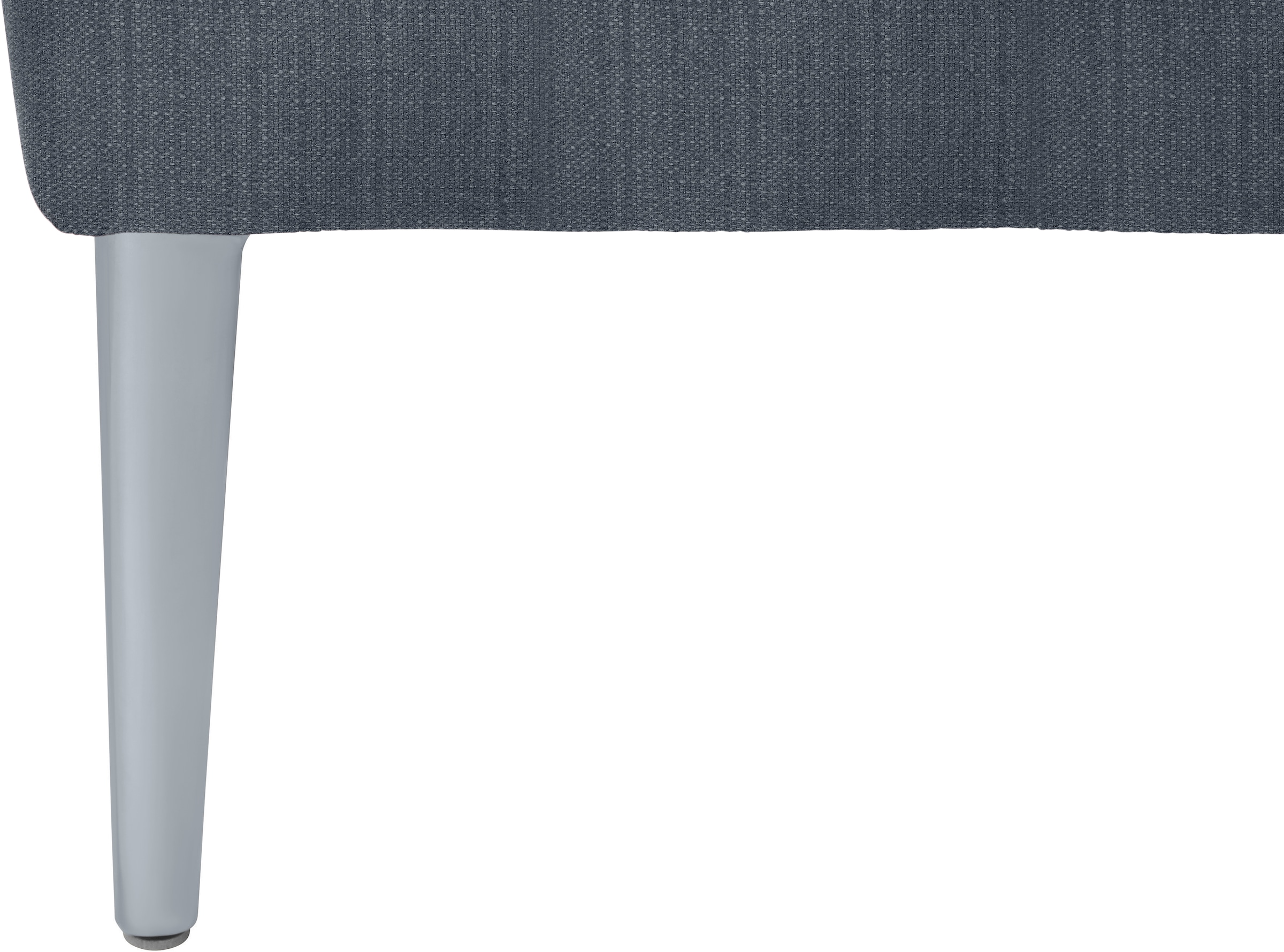 W.SCHILLIG Hocker »enjoy&MORE« Füße silber matt, Breite 151 cm