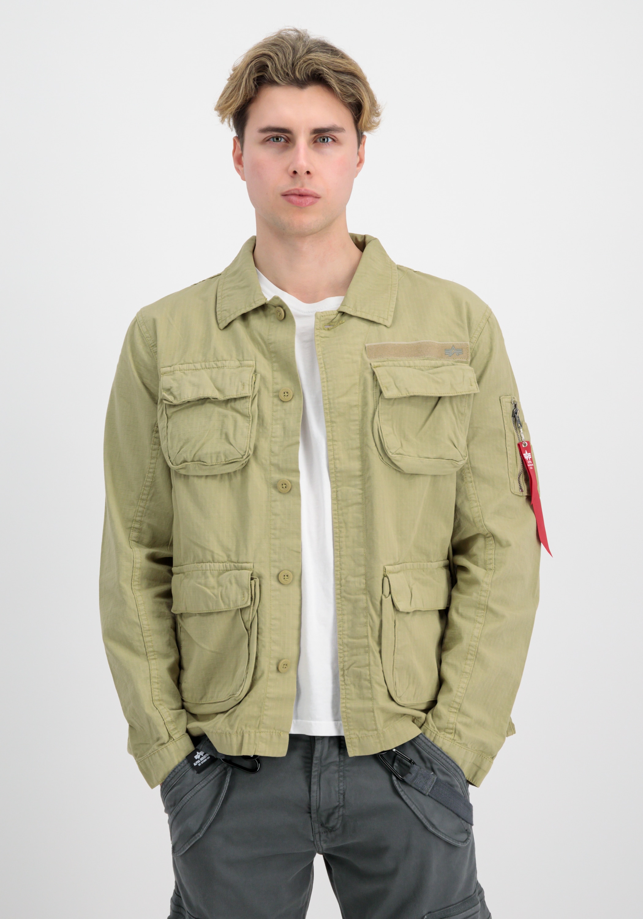 Alpha Industries Hemdjacke »Ripstop Cargo Overshirt«