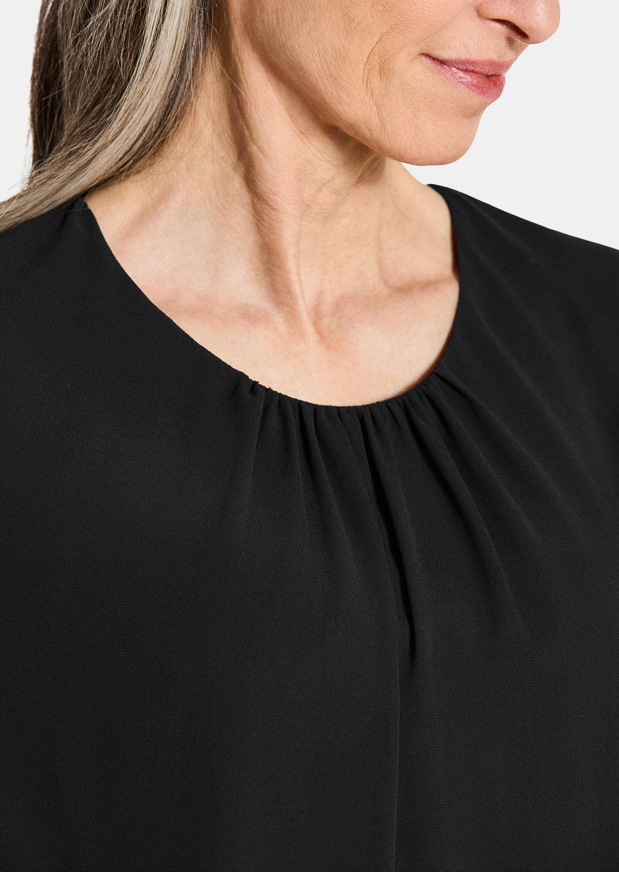 GOLDNER Klassische Bluse »Elegante Bluse aus Chiffon«