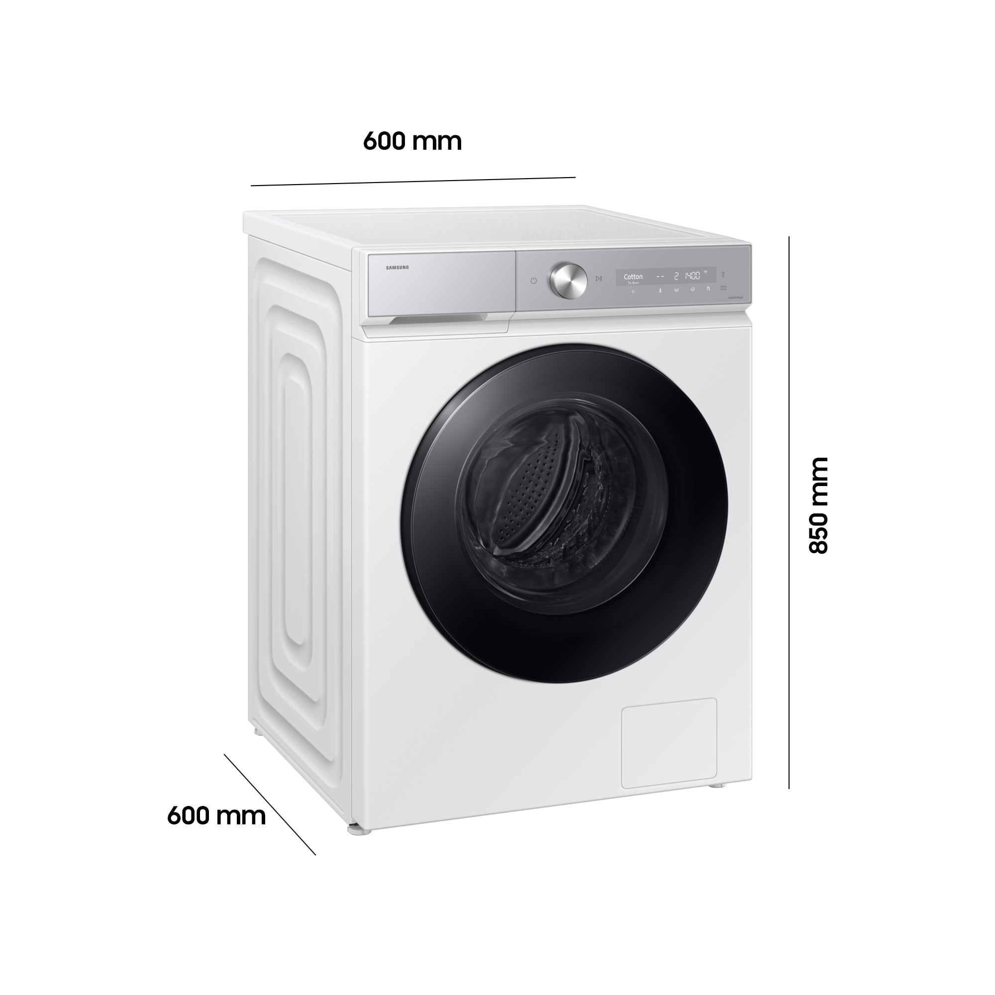 Samsung Waschtrockner »WD11DB8B85GHU2« WD8400D 11 kg /6 kg 72 dB(A) Quick Drive™ Option – Volle Waschleistung. Halbe Zeit
