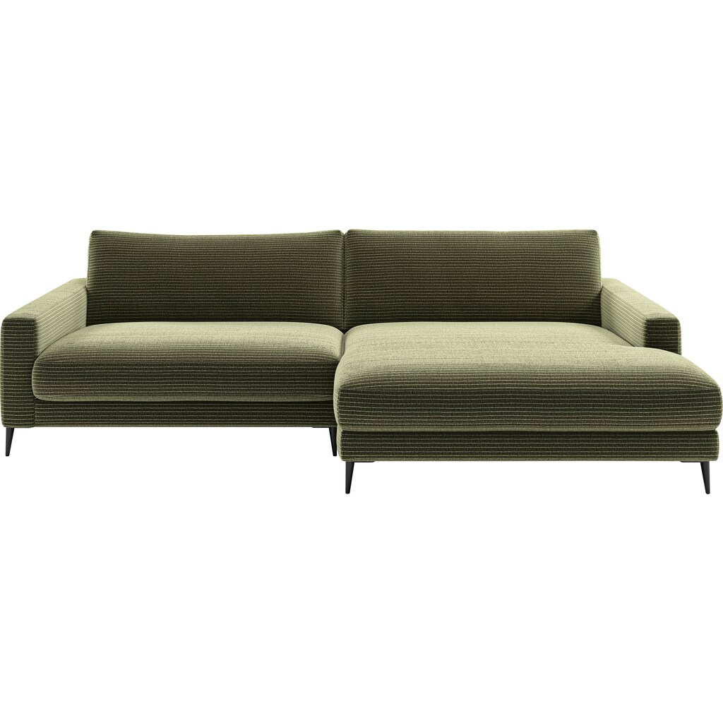 INOSIGN Ecksofa »Downtown, B/T/H: 272/190/84 cm«