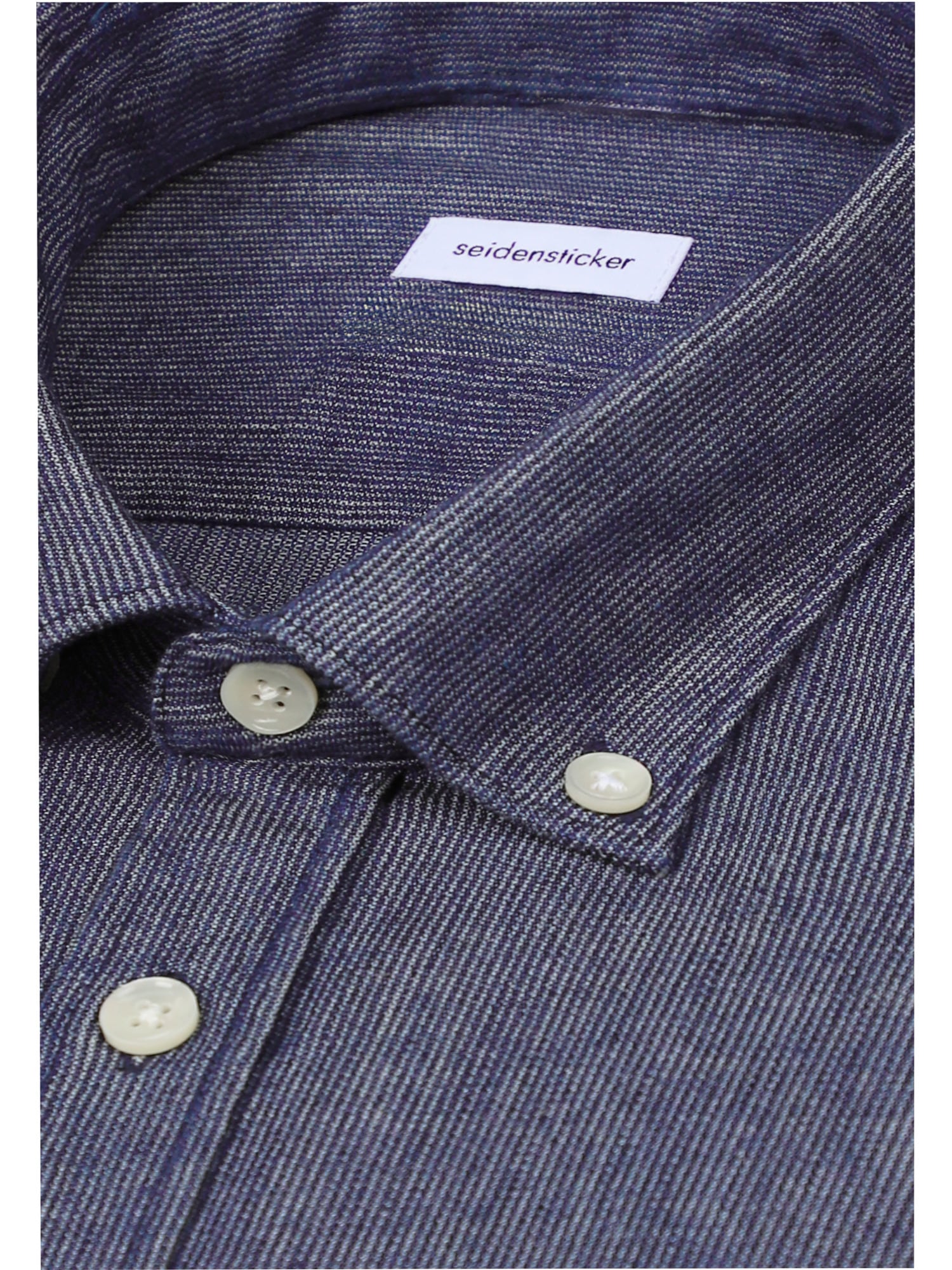 seidensticker Businesshemd Regular 1/1 Button-Down-Kragen Gestreift