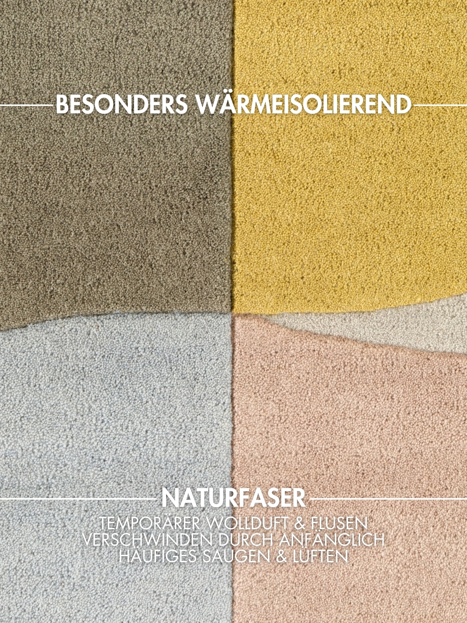 Ted Baker Wollteppich »Savile« rechteckig 17 mm Höhe Wolle, Naturteppich, Handgemacht, Wohnzimmer, Schlafzimmer, bunt