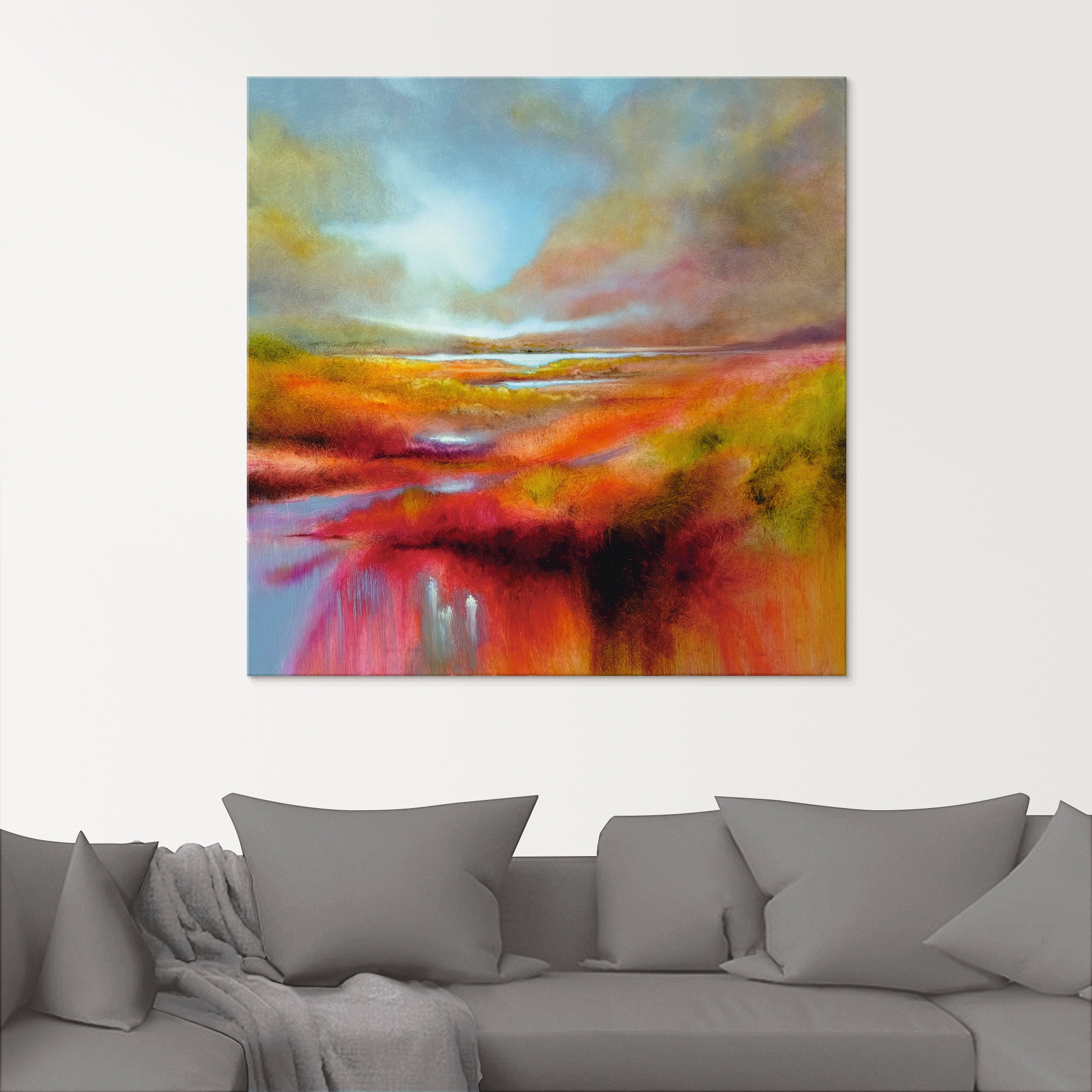 Artland Glasbild »Ein perfekter Tag I« Berge 1 Stk. tlg. in verschiedenen Größen