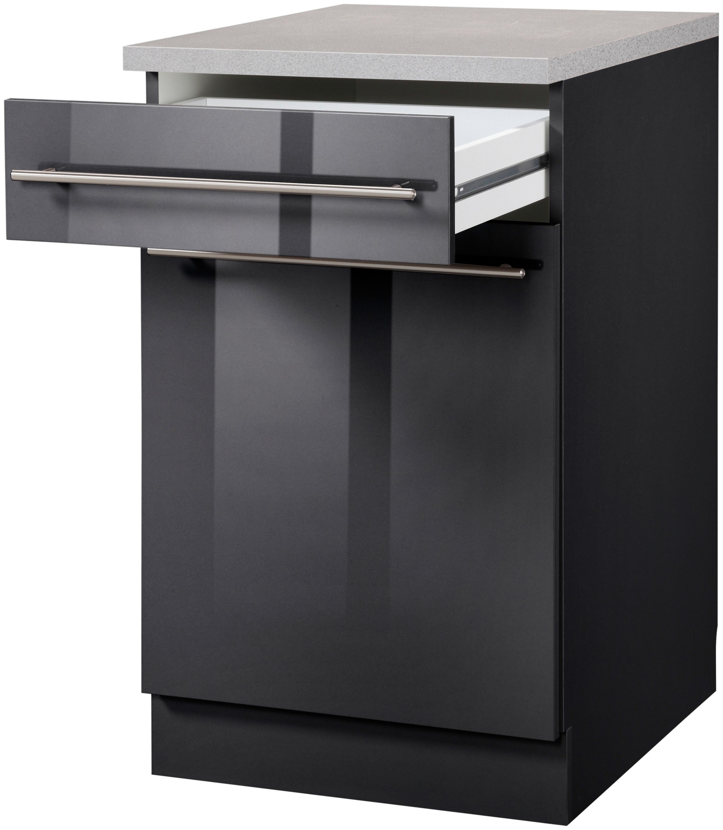 wiho Küchen Unterschrank »Chicago« 50 cm breit, 1 Schubkasten und 1 Tür