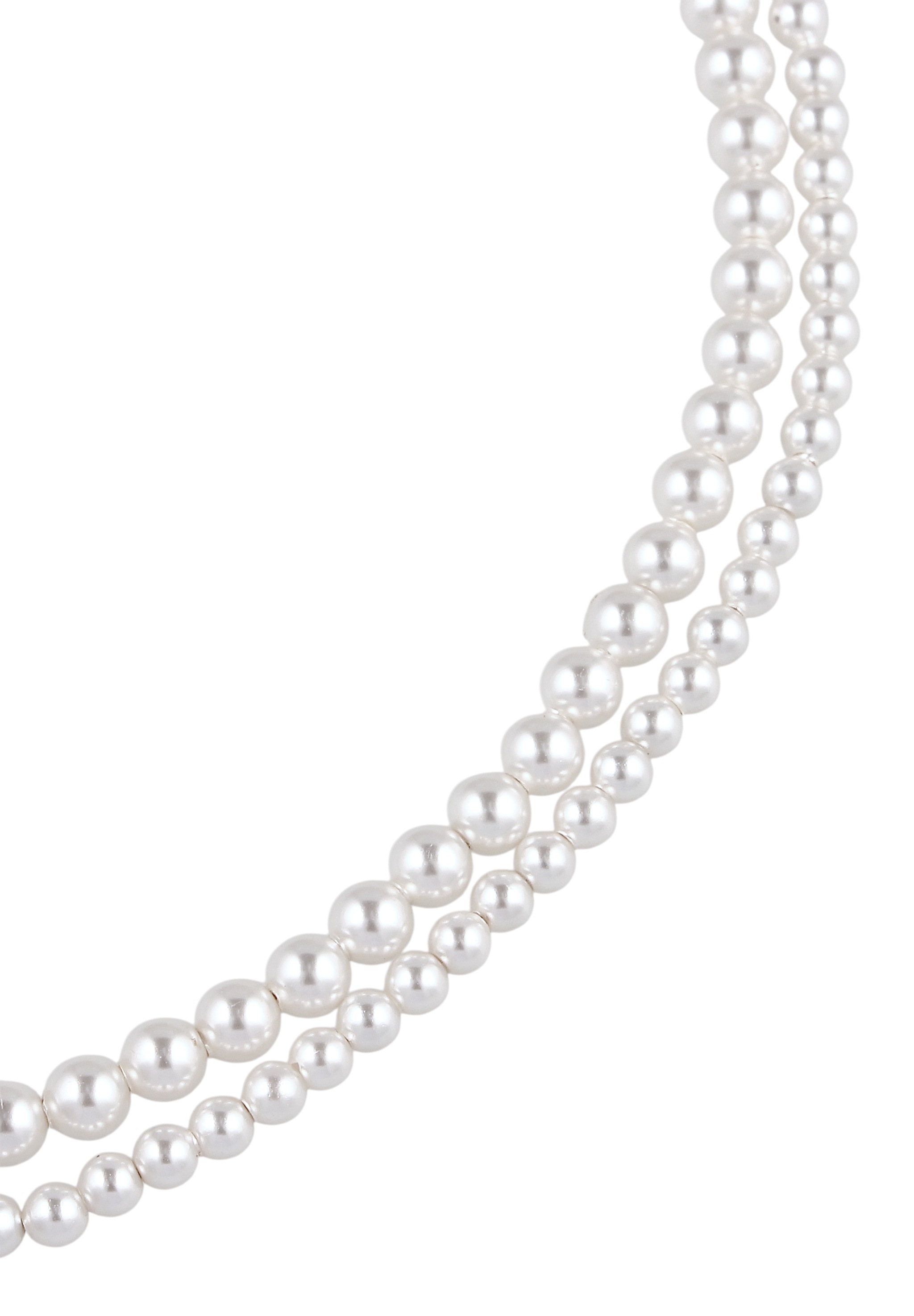 Elli Lederarmband »Armband Armbandset mit Perlen von Swarovski(R) 925 Sterling Silber«