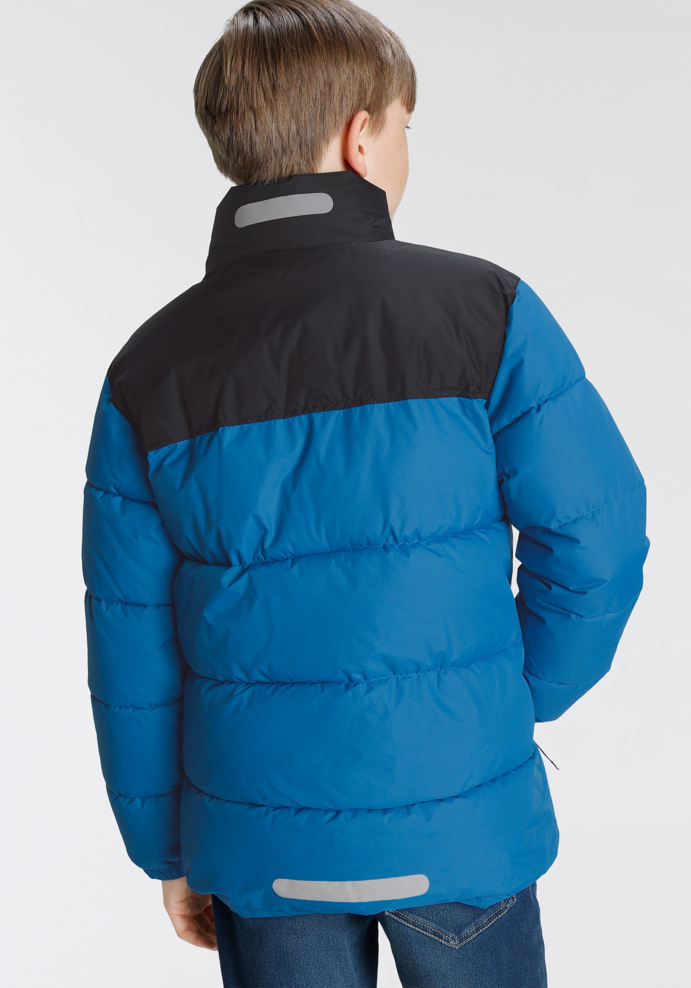 Scout Steppjacke »PUFFER«, ohne Kapuze, mit Color-Blocking