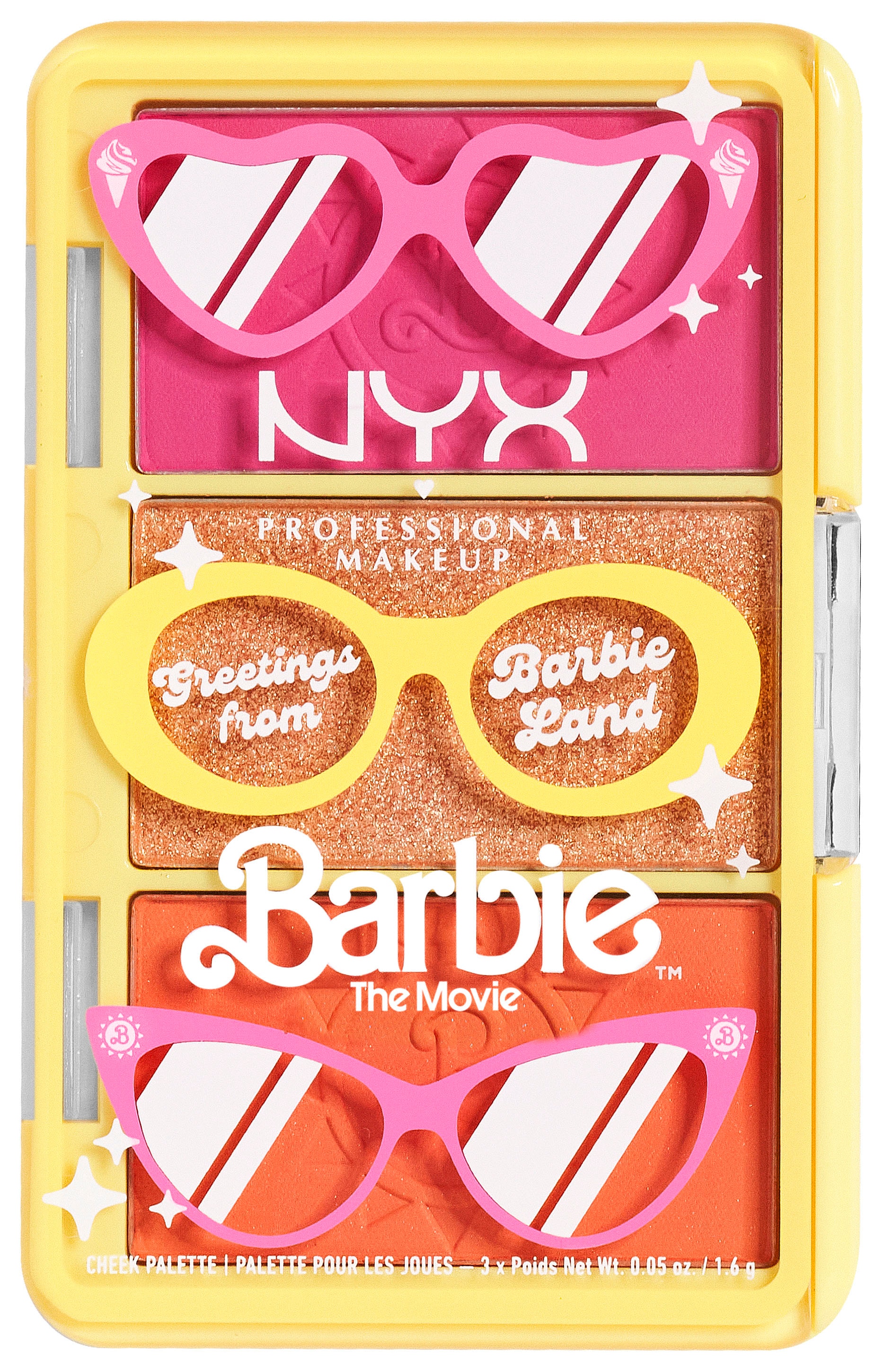 NYX Schmink-Set »NYX Mini UNIVERSAL online Professional Barbie bestellen Makeup | Cheek Palette«
