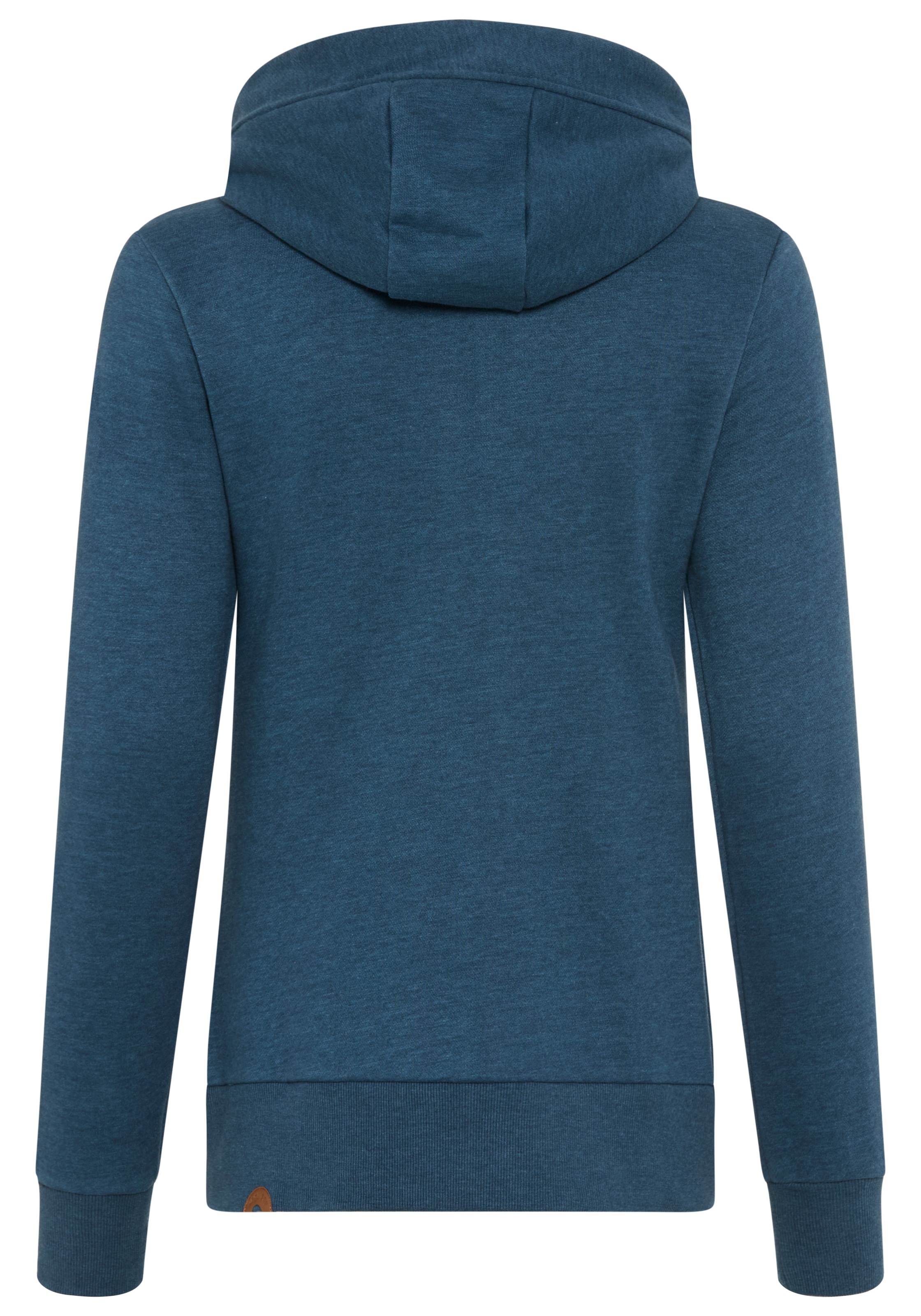 Ragwear Kapuzensweatjacke »NESKIA ZIP A O« mit Kordelzug und Logo am Ärmel