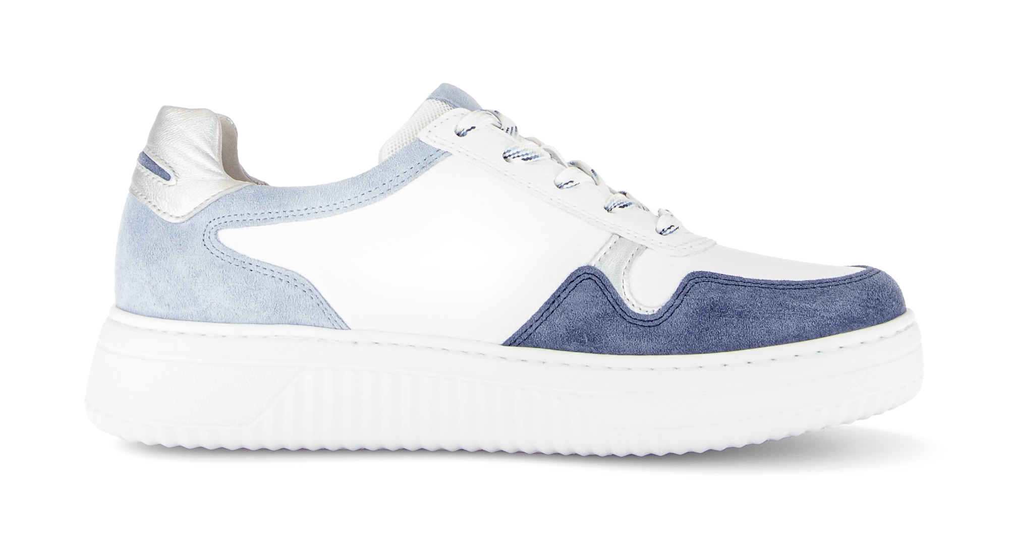 Gabor Plateausneaker »COMO«  , Freizeitschuh, Halbschuh, Schnürschuh in Komfortweite K (=extraweit)