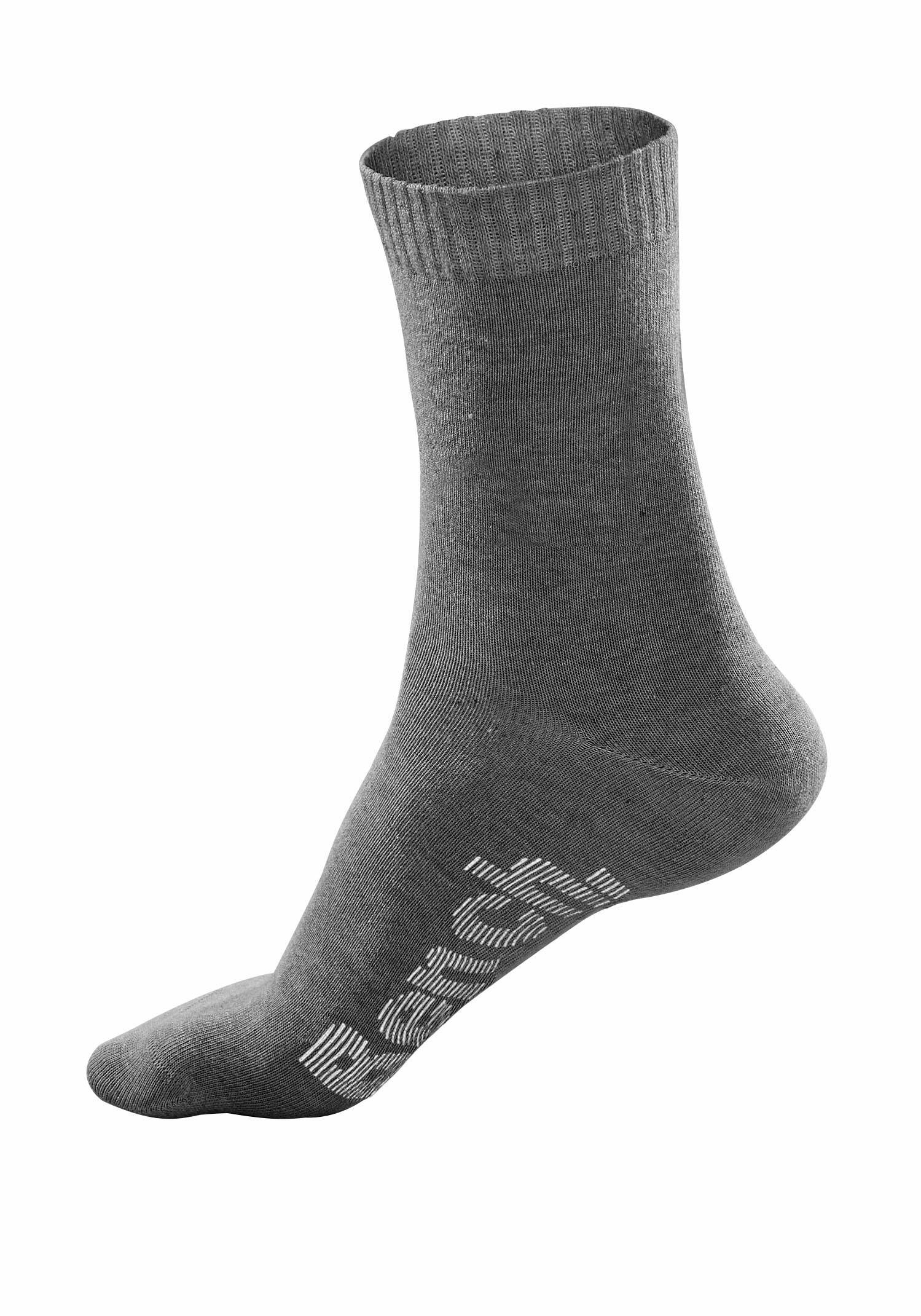 Bench. Socken, (Box, 6 Paar), mit verschiedenfarbigen Logos bei ♕ | Sneakersocken