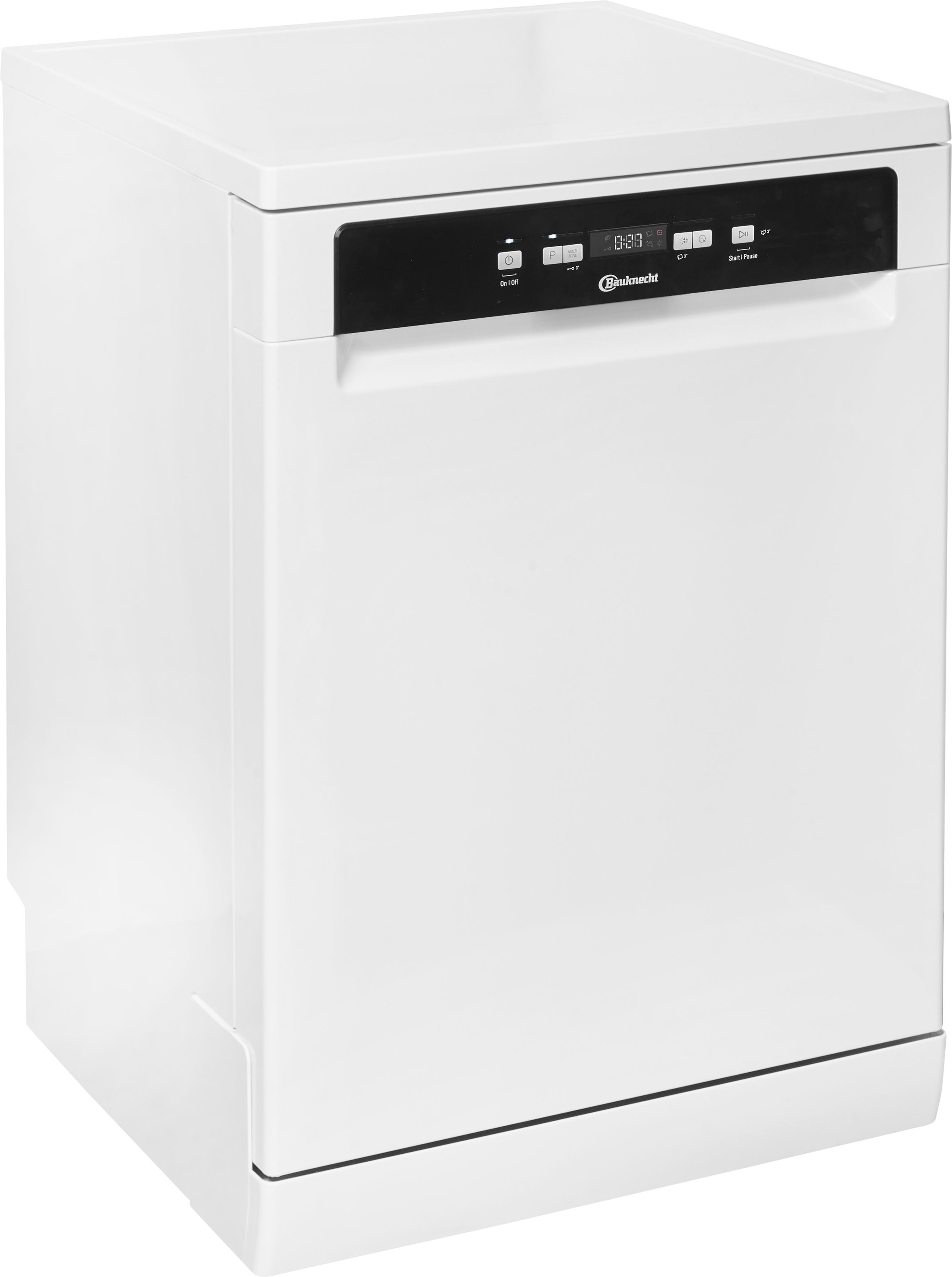 BAUKNECHT Standgeschirrspüler "OBFC ECOSTAR 5320" 14 Maßgedecke ActiveDry – automatische Türöffnung für perfekt getrocknetes Geschirr