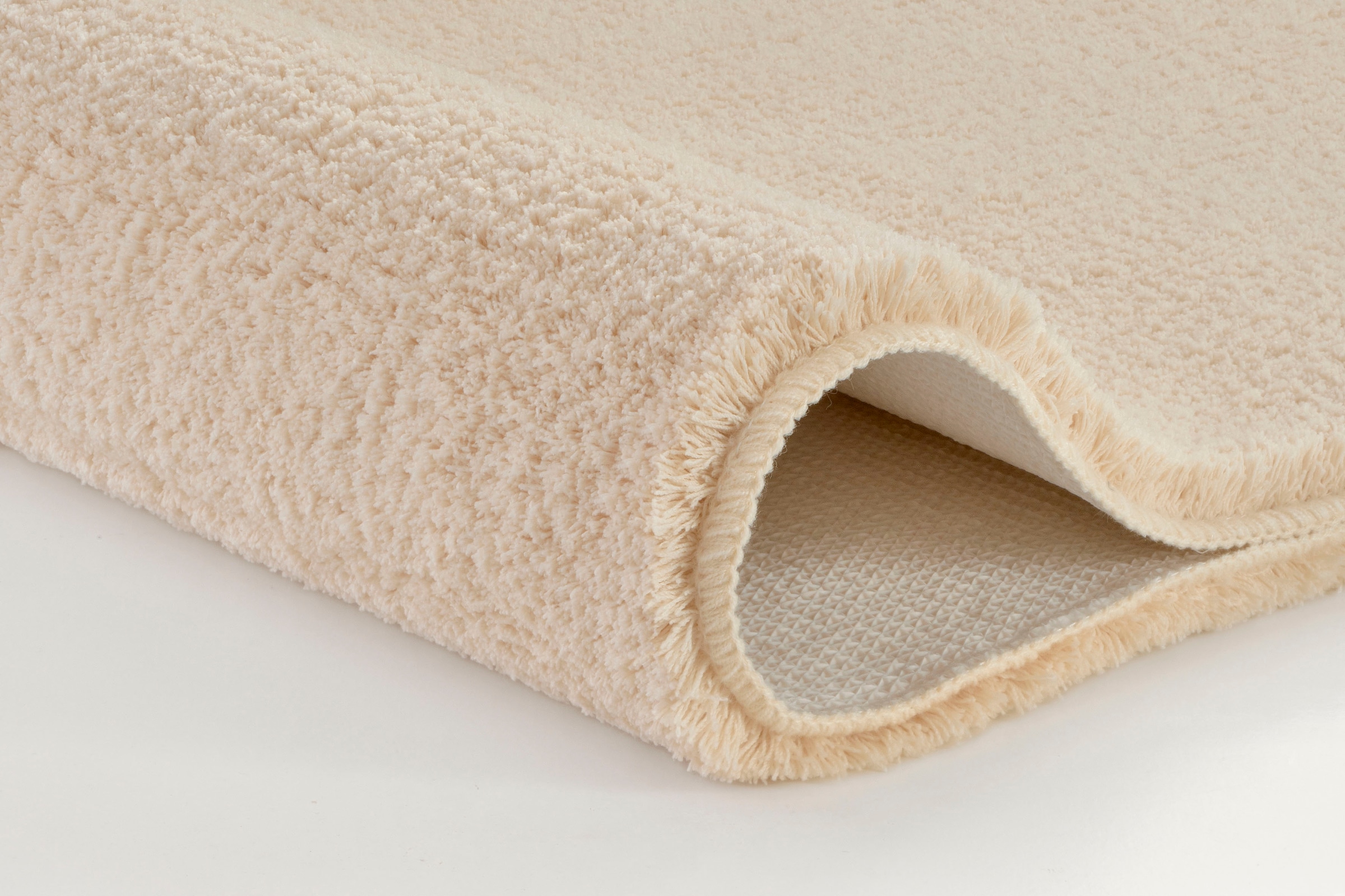 Kleine Wolke Badematte »Marco«, rutschhemmend beschichtet, fußbodenheizungsgeeignet, Badteppich, Uni Farben