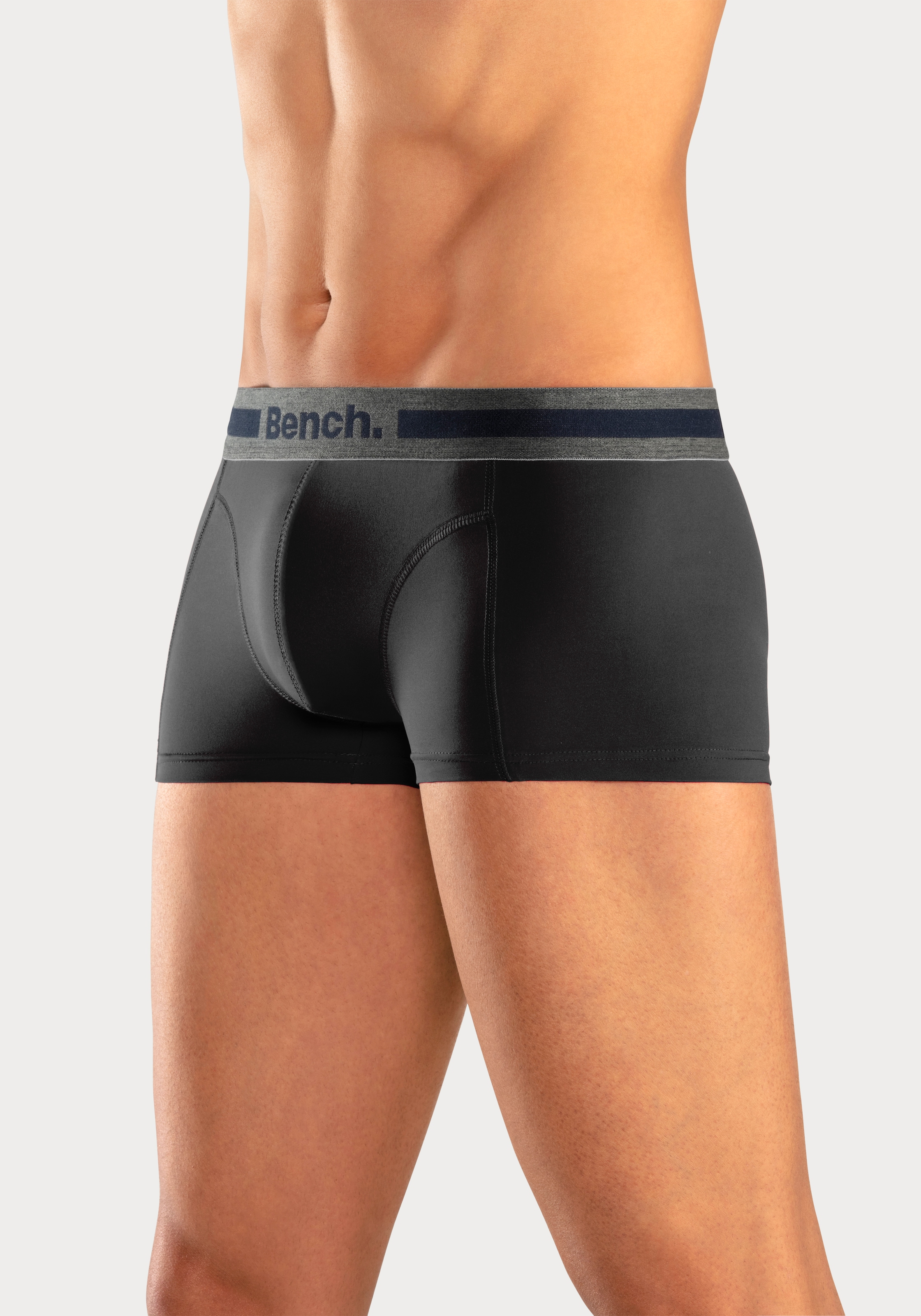 Bench. Funktionsboxer »Boxershorts für Herren«, (Packung, 4 St.), Unterhosen aus Microfaser