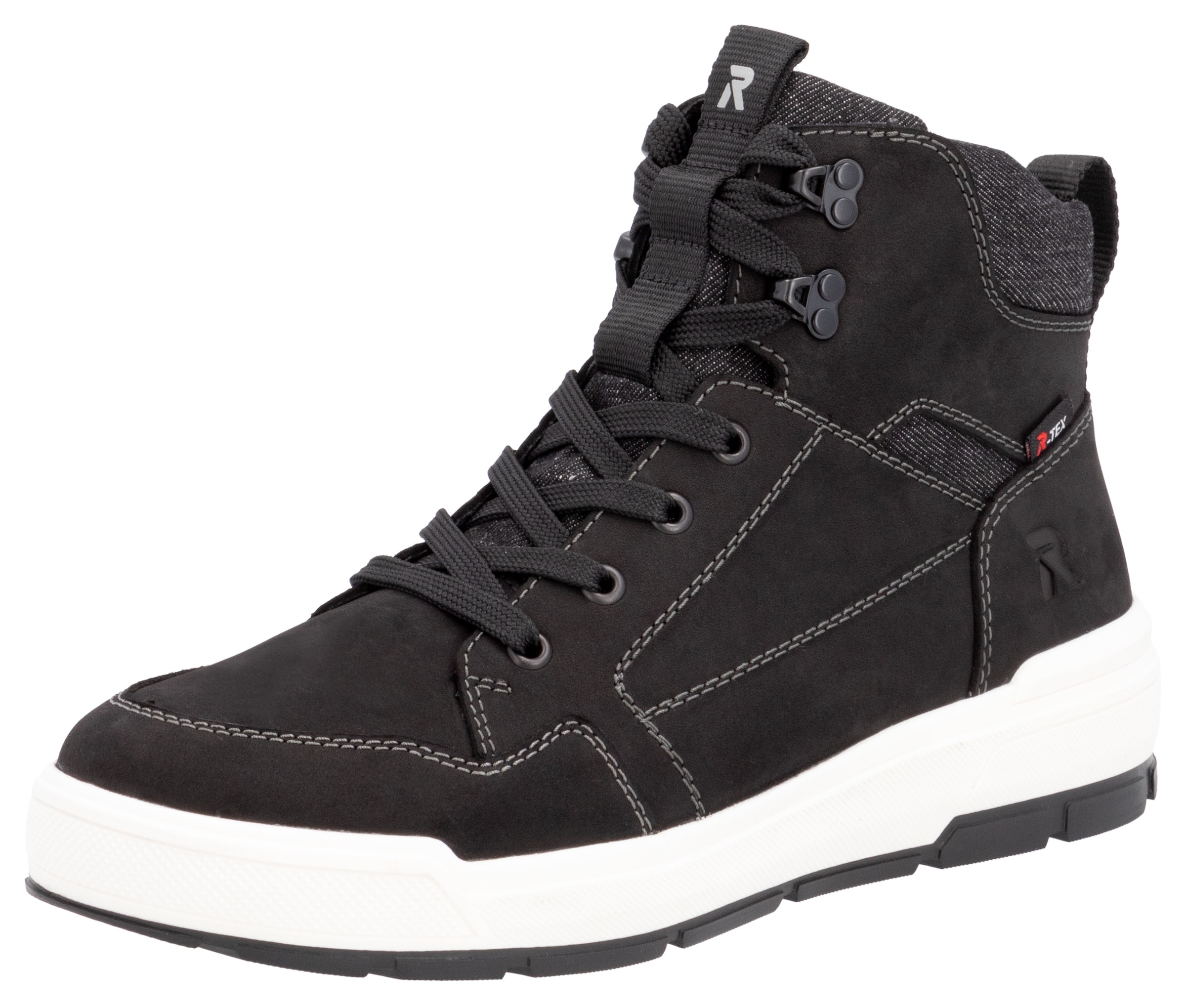 Rieker EVOLUTION Schnürboots, Winterboots, Schnürboots, High-Top Sneaker mit Soft-Innensohle