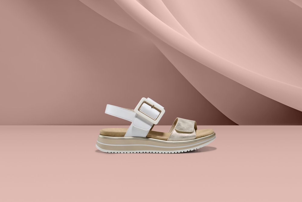 Remonte Keilsandalette, Sommerschuh, Riemchensandale mit komfortablem Softfußbett