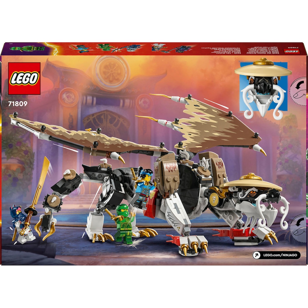 LEGO® Konstruktionsspielsteine »Egalt der Meisterdrache (71809), LEGO Ninjago«, (532 St.)