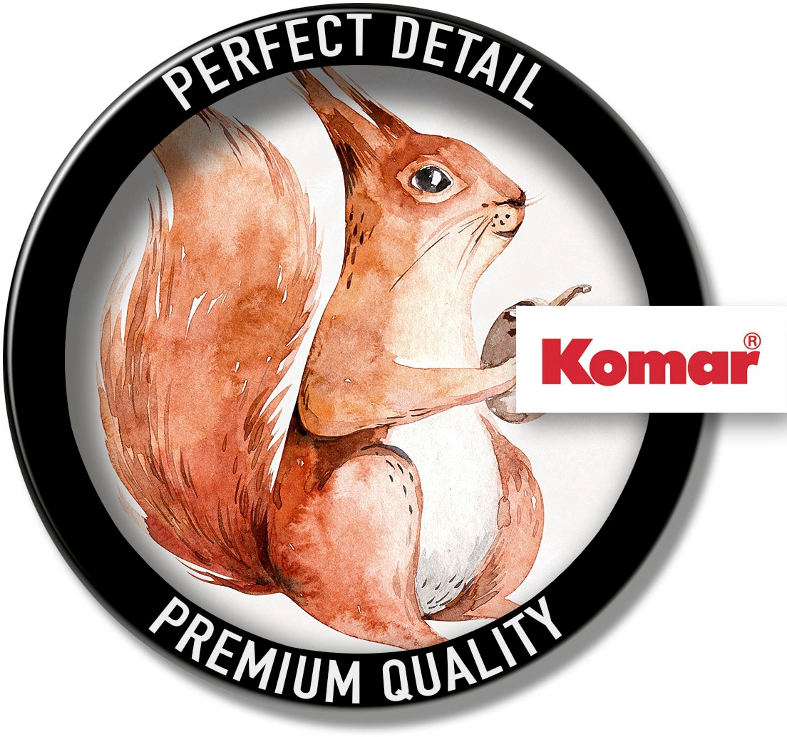 Komar Bild »Hungry Squirrel«, Natur, (1 St.), Wandbild zur Dekoration - ohne Rahmen
