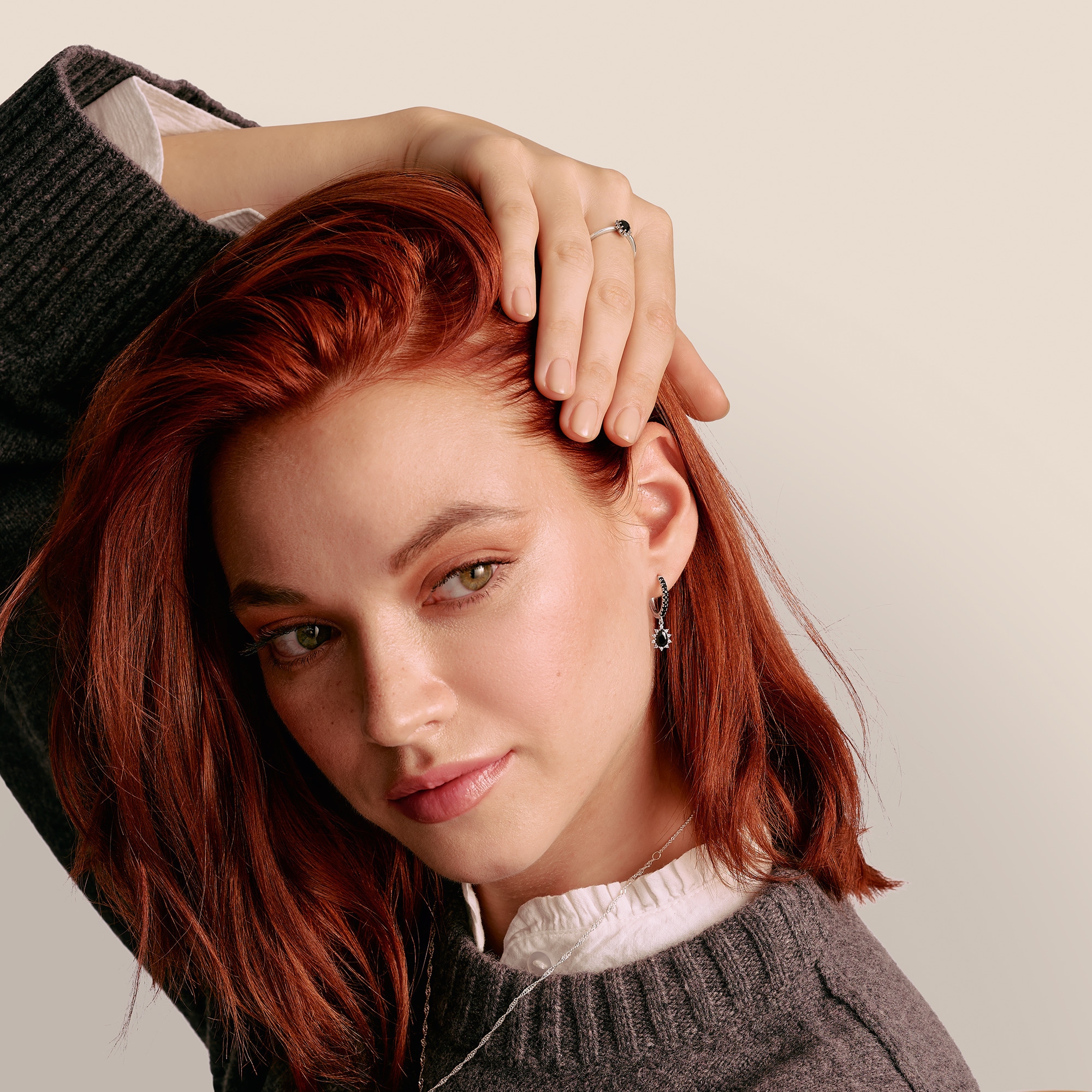 THOMAS SABO Paar Creolen »True Romance Ohrschmuck "Tropfen"« mit Zirkonia (synth.)