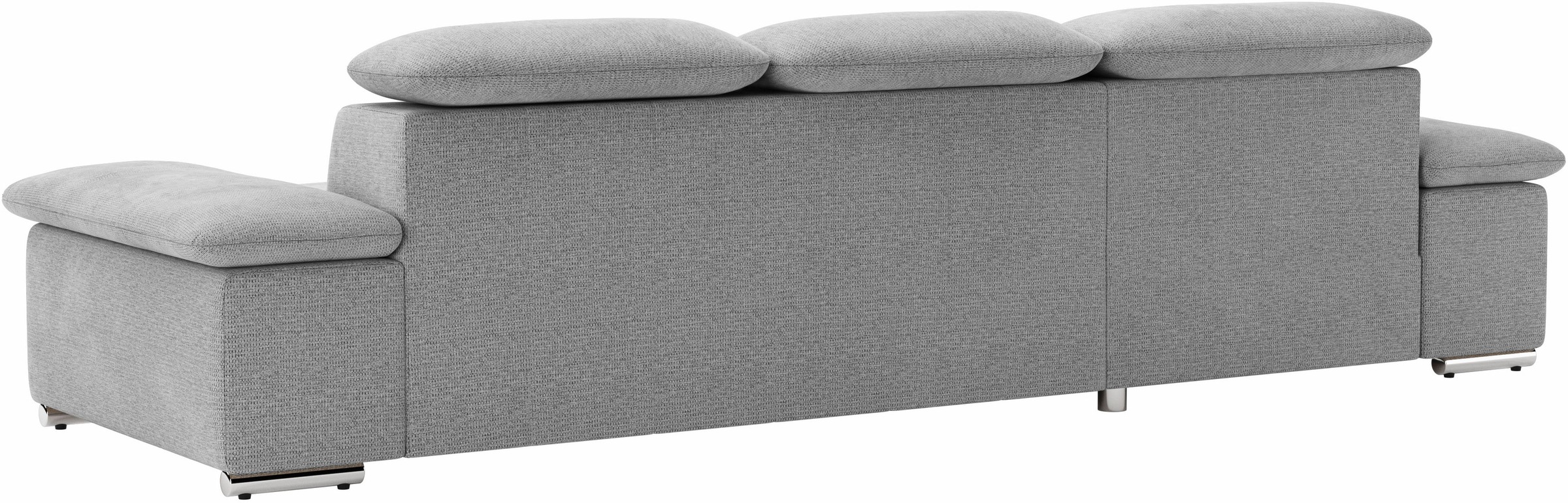 sit&more Ecksofa »Valantine L-Form, B: 286 cm«, mit Arm- & Kopfteilverstellung, optional mit Bettfunktion