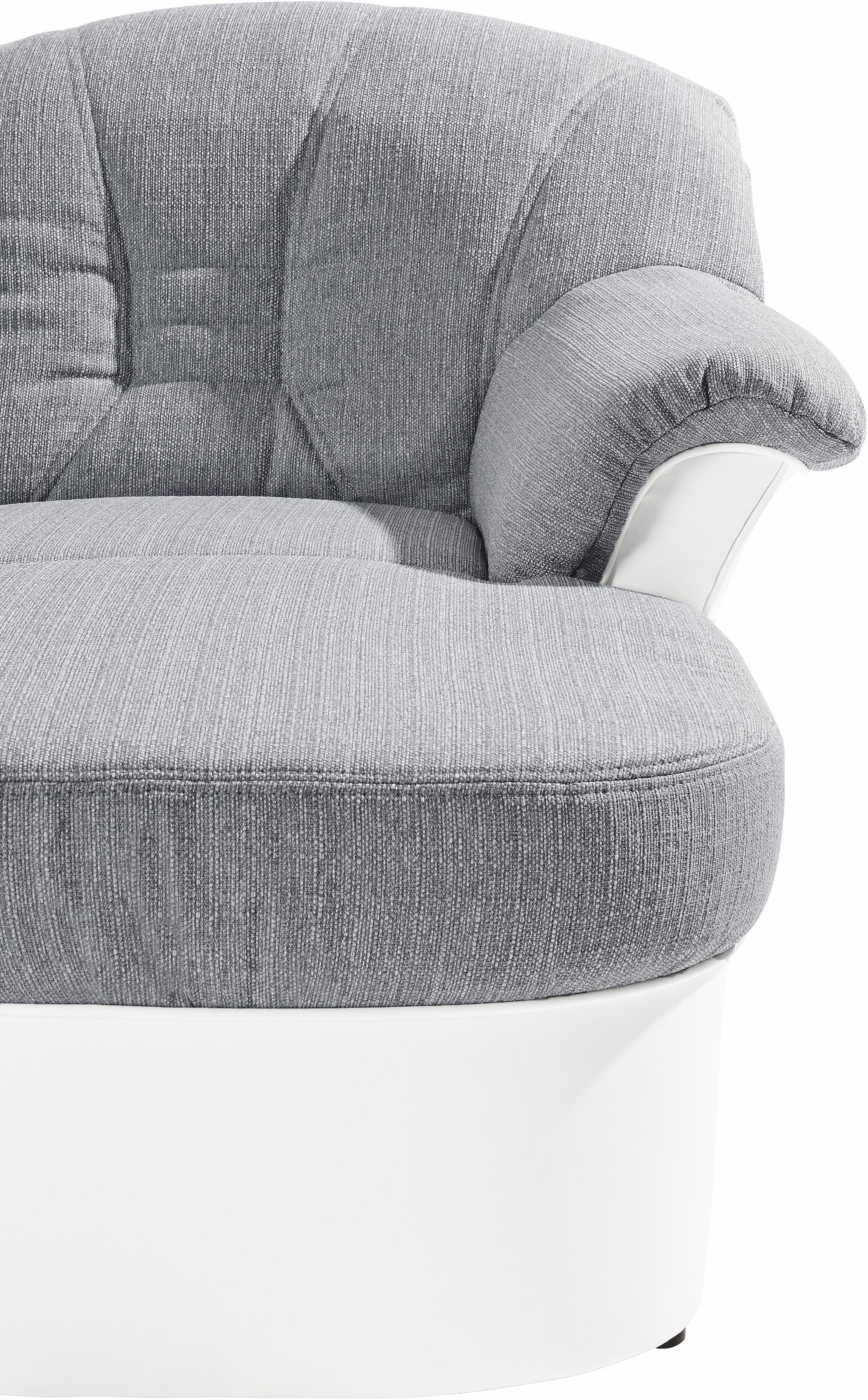 DOMO collection Wohnlandschaft »Elva U-Form«, wahlweise mit Bettfunktion und Federkern