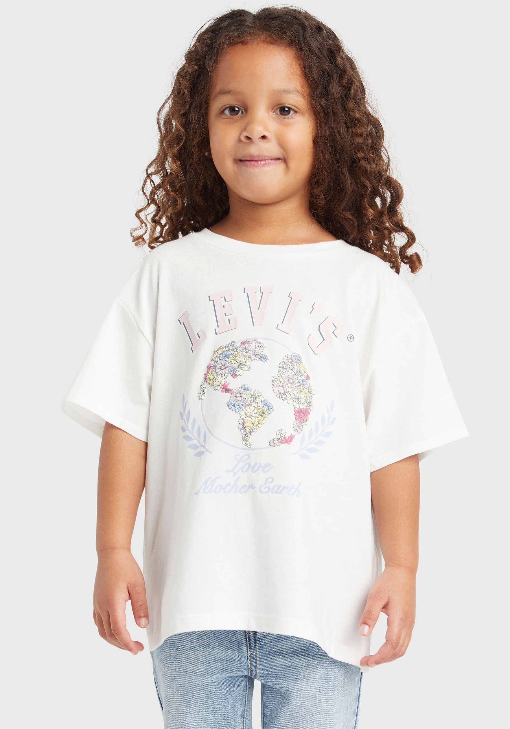 Levi's® Kids T-Shirt »LVG EARTH OVERSIZED TEE«, for GIRLS