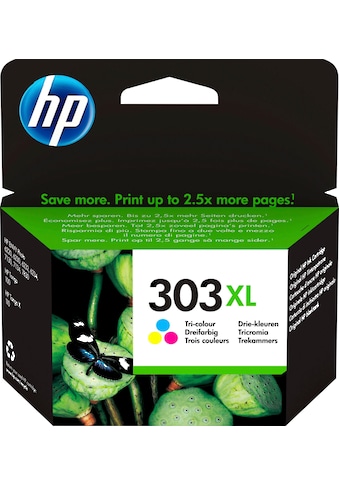HP Tintenpatrone »303XL«, (1 St.), original Druckerpatrone 303 cyan/magenta/gelb XL /... kaufen