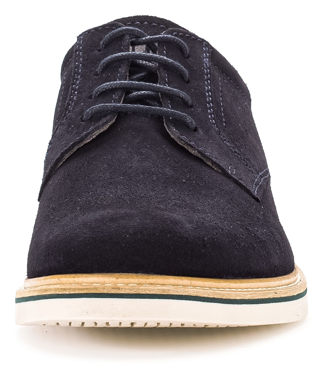 Pius Gabor Schnürschuh  , Blockabsatz, Businessschuh, Halbschuh mit Ziernähten, G-Weite