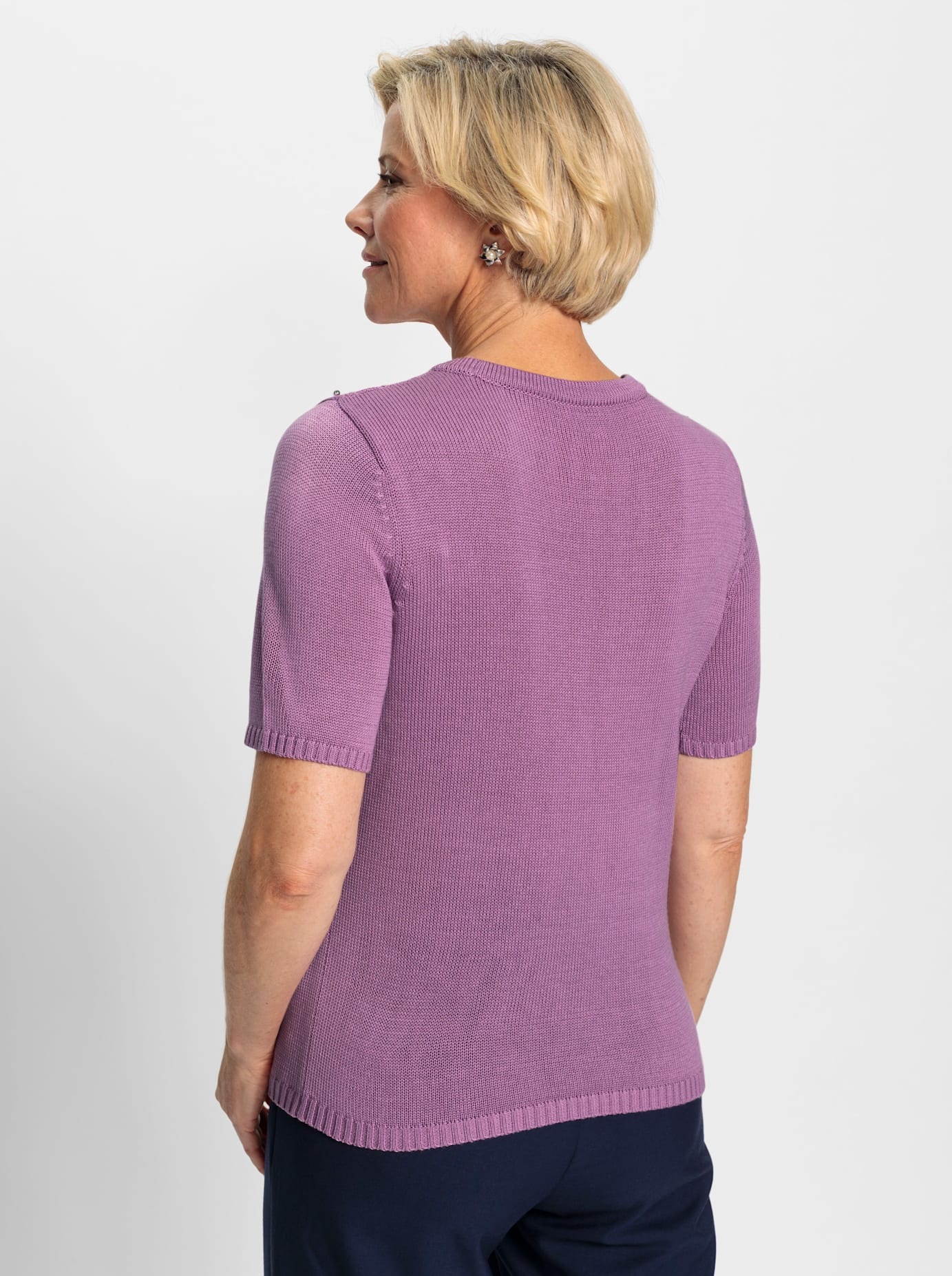 Classic Kurzarmpullover »Pullover«