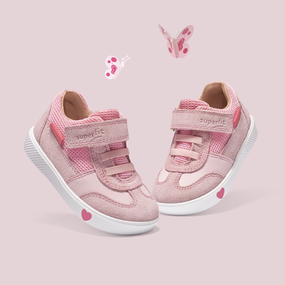 Superfit Klettschuh »SUPIES WMS: mittel«, Sneaker, Innensohle herausnehmbar, Größenschablone zum Download