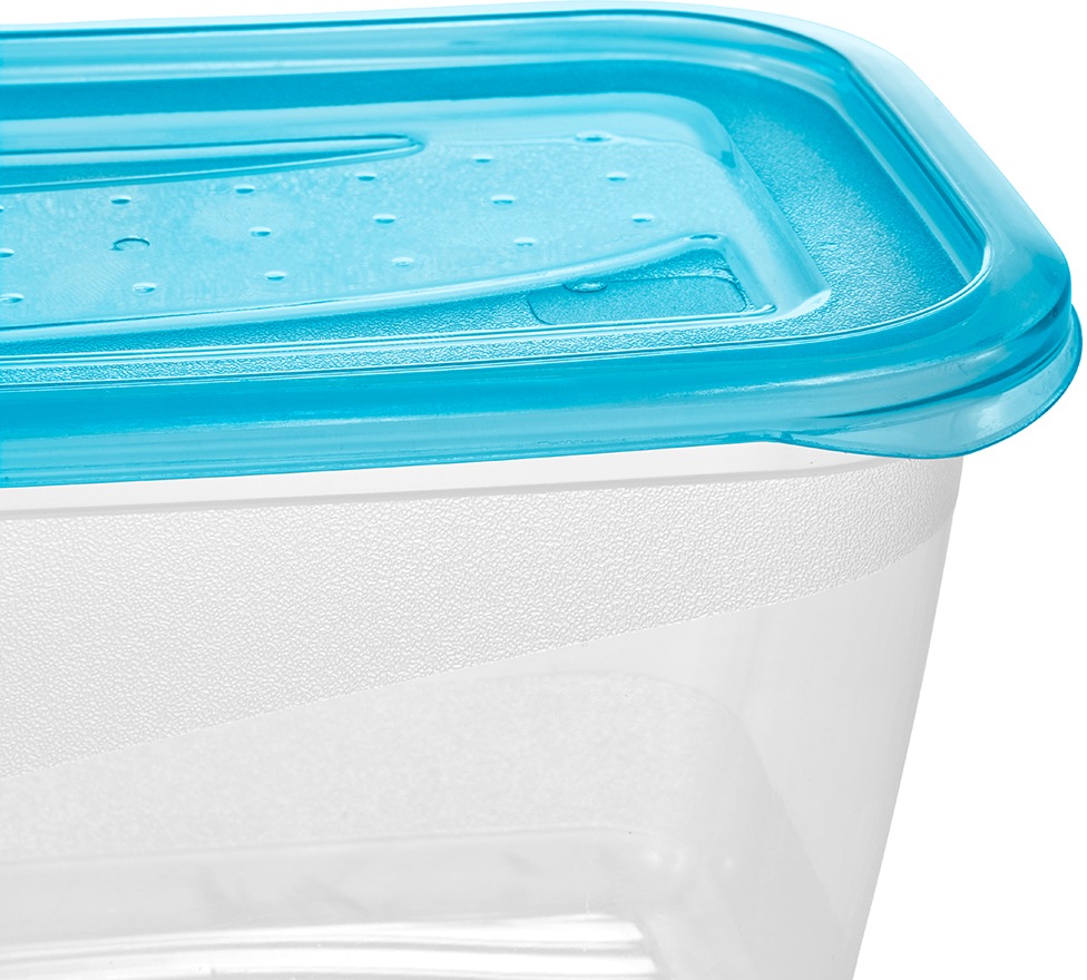 keeeper Frischhaltedose »fredo fresh«, (Set, 23 tlg.), rechteckig, 90 - 2000 ml, Unterteile und Deckel, aus Kunststoff