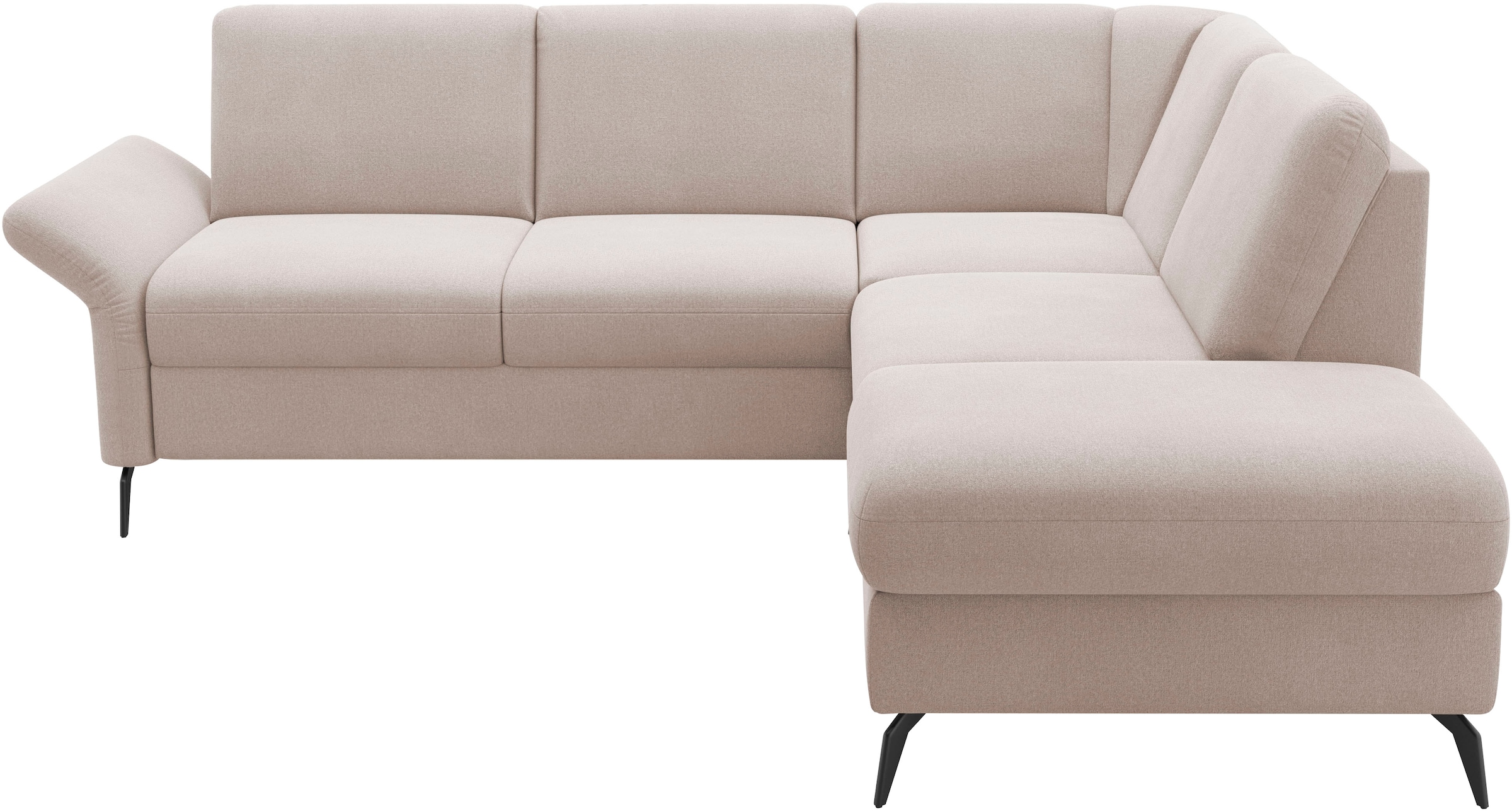 Home affaire Ecksofa »Rochelle«, wahlweise mit Bettfunktion, Bettkasten und Armteilverstellung
