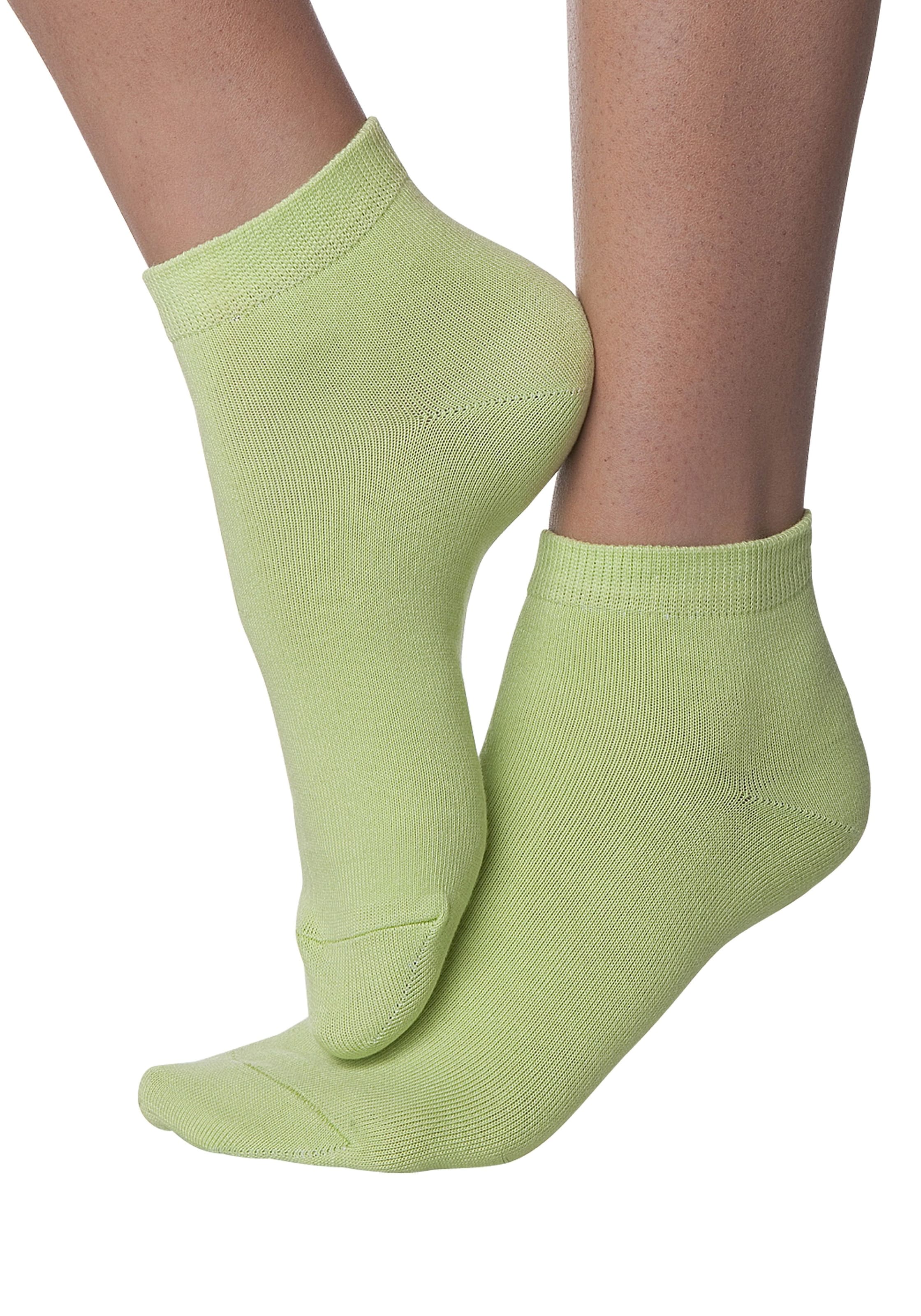 H.I.S Kurzsocken, (10 Paar), bei mit Ferse Spitze verstärkter ♕ und